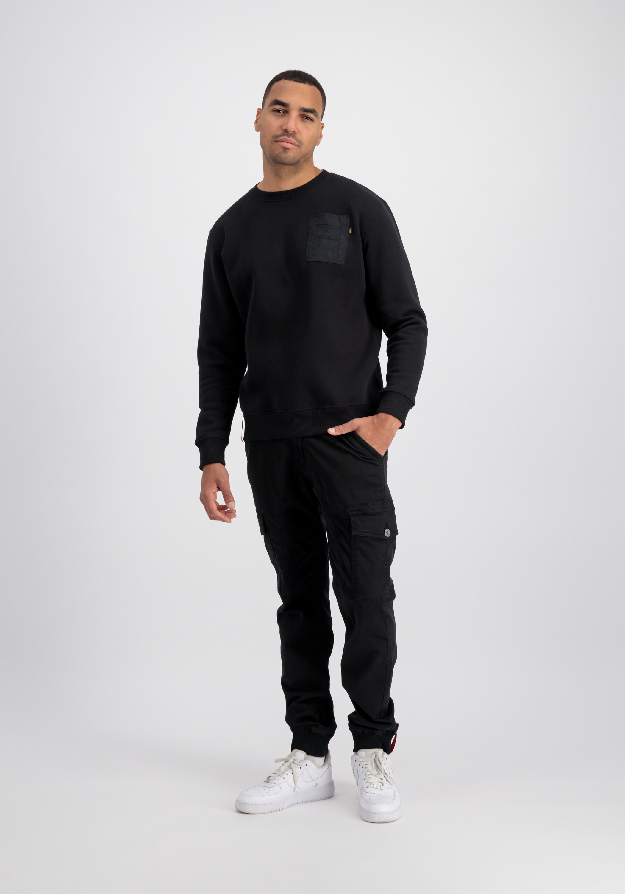 Alpha Industries Sweater »Alpha Industries Men - Sweatshirts Nylon Pocket Sweater«