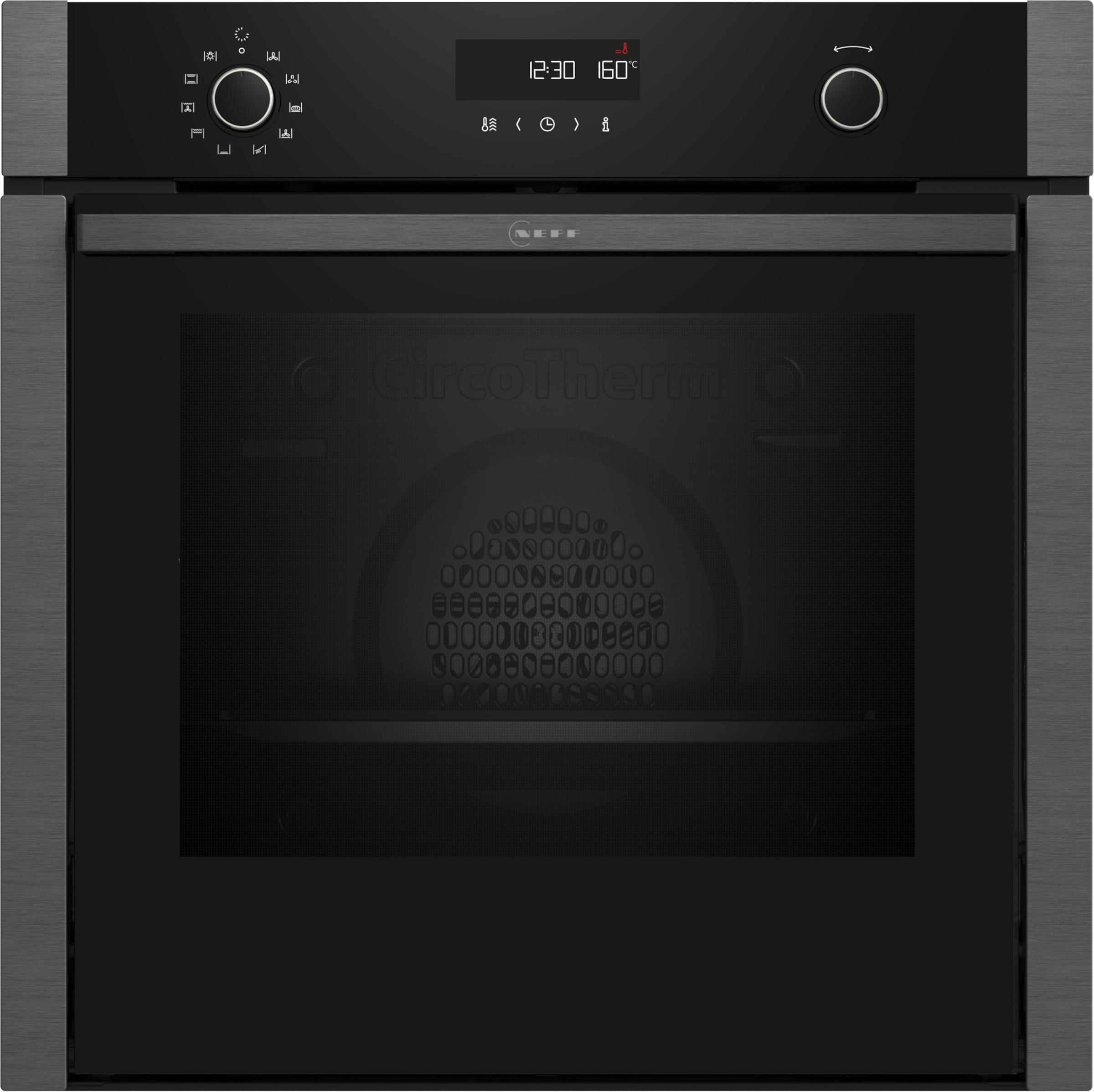 NEFF Pyrolyse Backofen "B5ACH7HG3" mit 1-fach-Teleskopauszug mit Pyrolyse-S günstig online kaufen