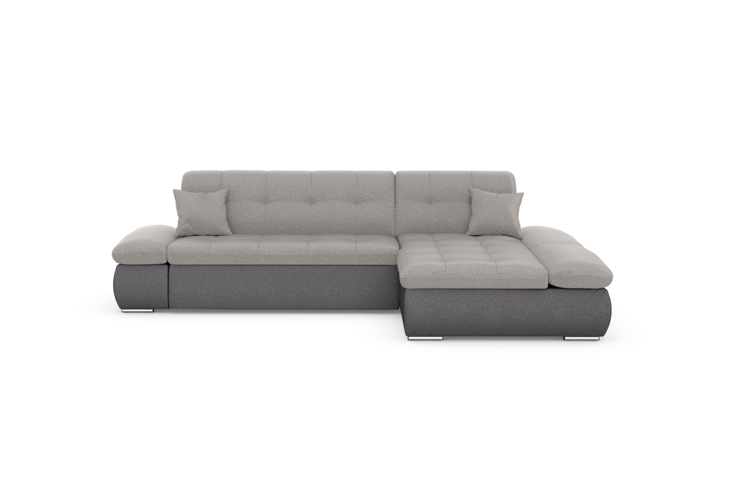 DOMO collection Ecksofa »Moric B/T/H 300/172/80 cm, auch in Cord, L-Form«, XXL-Format, wahlweise auch mit Bettfunktion und Armverstellung