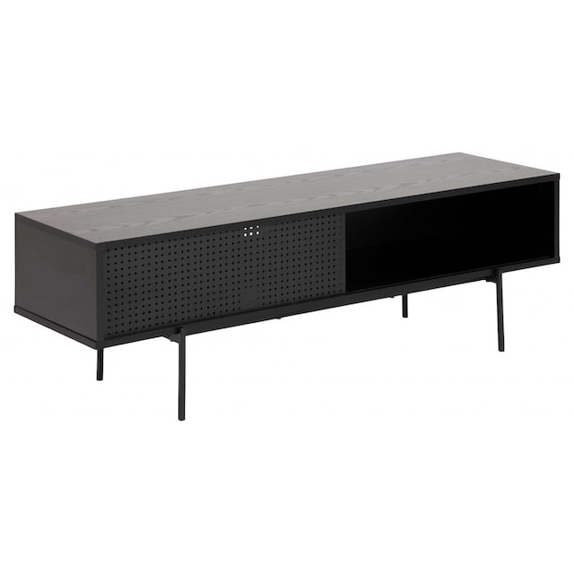 ACTONA GROUP TV-Schrank »Angus«, TV-Bank,TV Tisch mit 1 Schiebetür schwarz.  Höhe 44,50 cm kaufen | BAUR