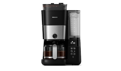 Kaffeemaschine mit Mahlwerk »HD7888/01 All-in-1 Brew«, Papierfilter, 1x4, mit Smart...