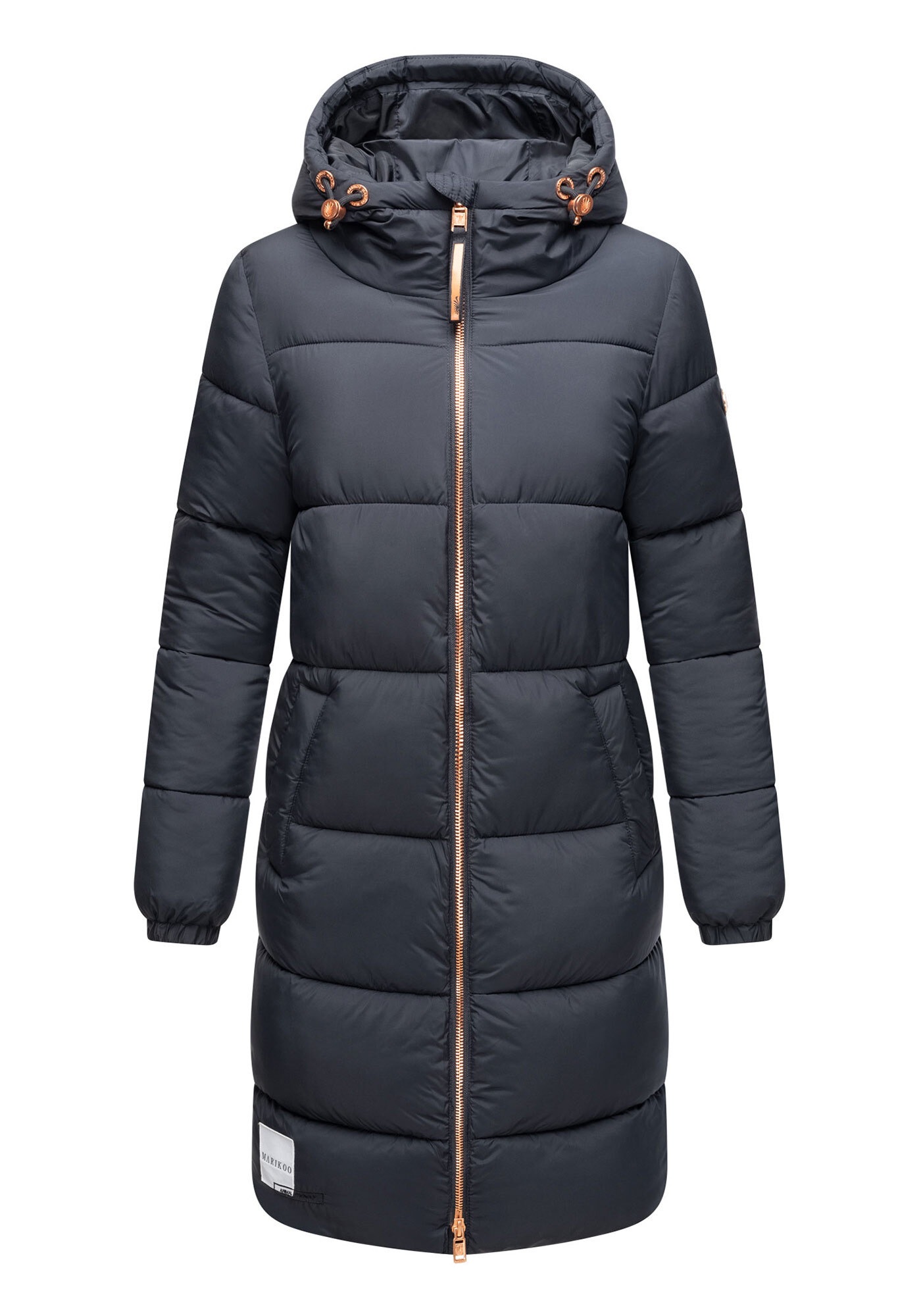 Marikoo Winterjacke »Nomadiaa«, Lange Damen Winterjacke