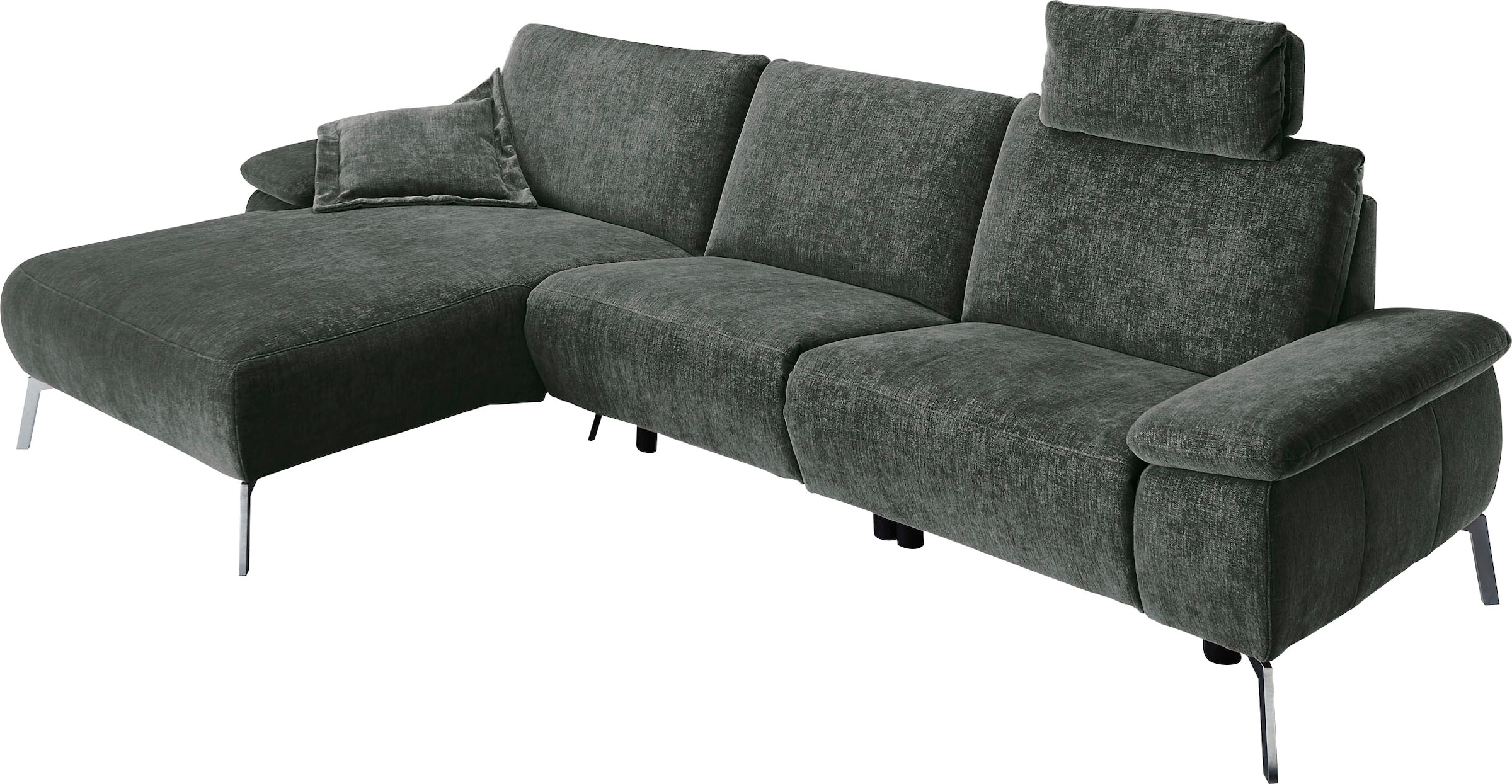 INOSIGN Ecksofa "Bellini L-Form", teilmotorische Relaxfunktion an 1 Element günstig online kaufen