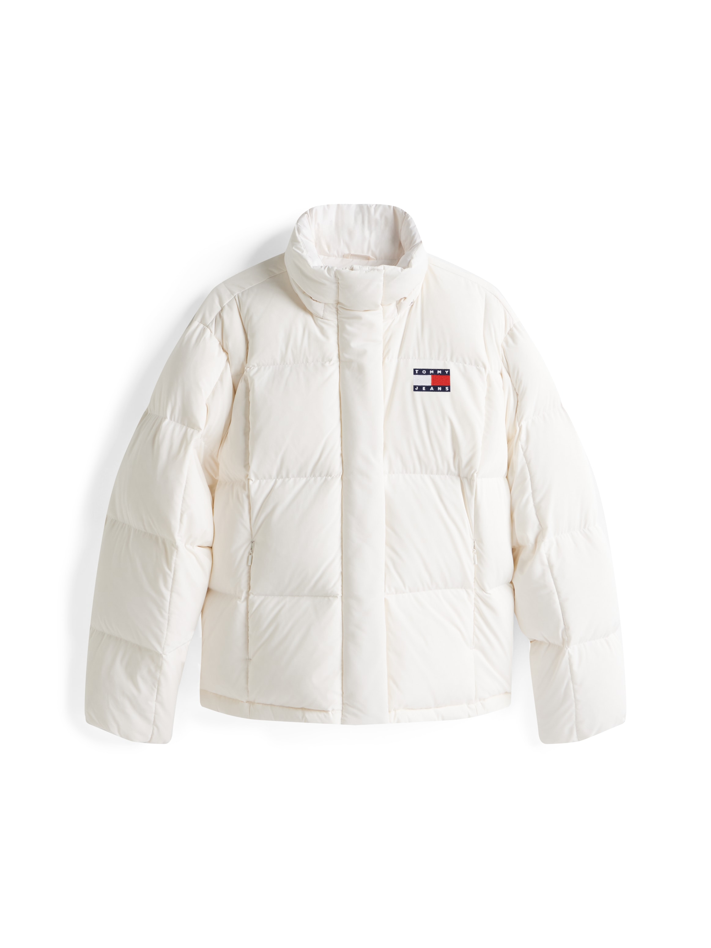 Tommy Jeans Steppjacke »TJW ALASKA GRID DOWN JACKET EXT« mit Kapuze