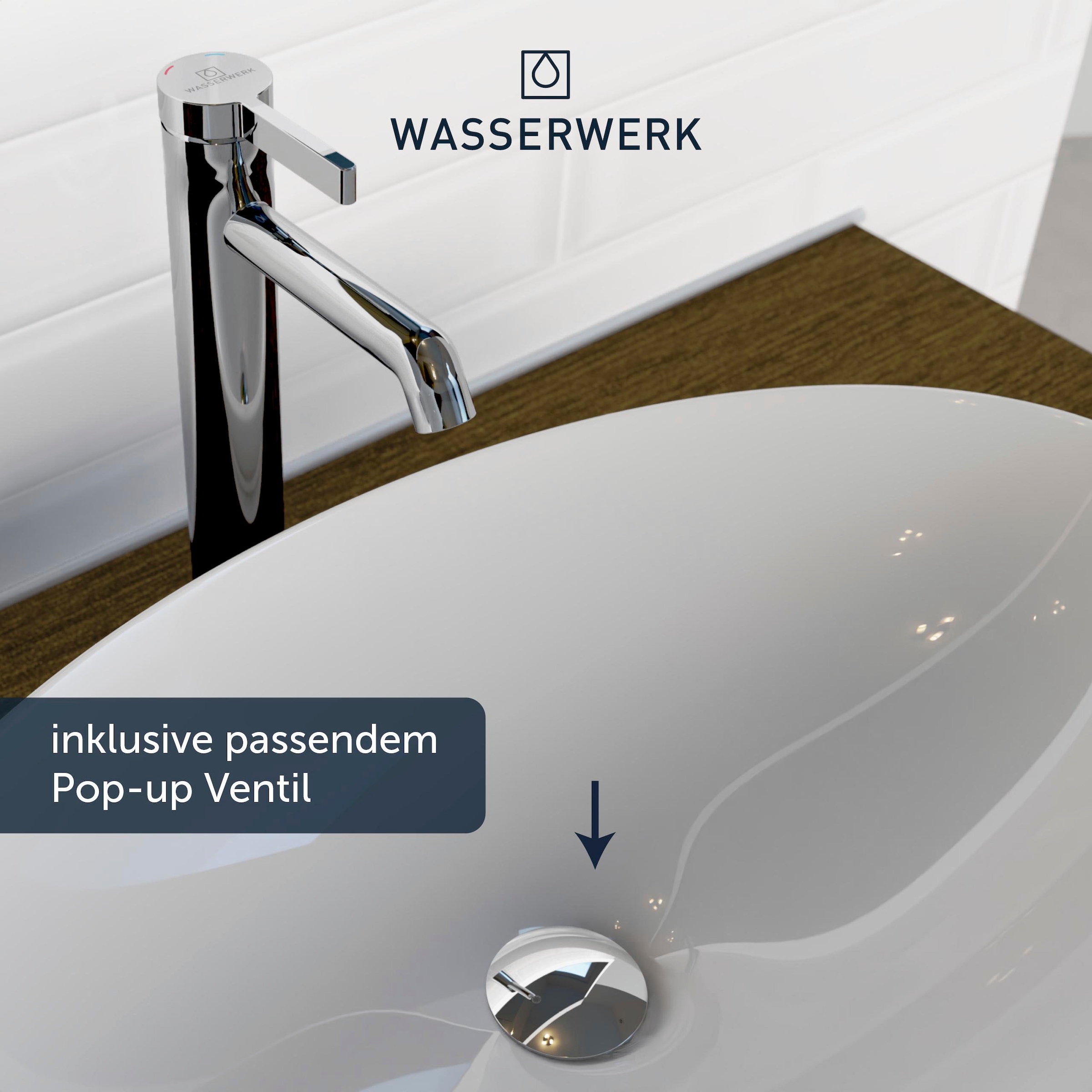 WASSERWERK Waschtischarmatur »WT 11«, inkl. Popup, wassersparend