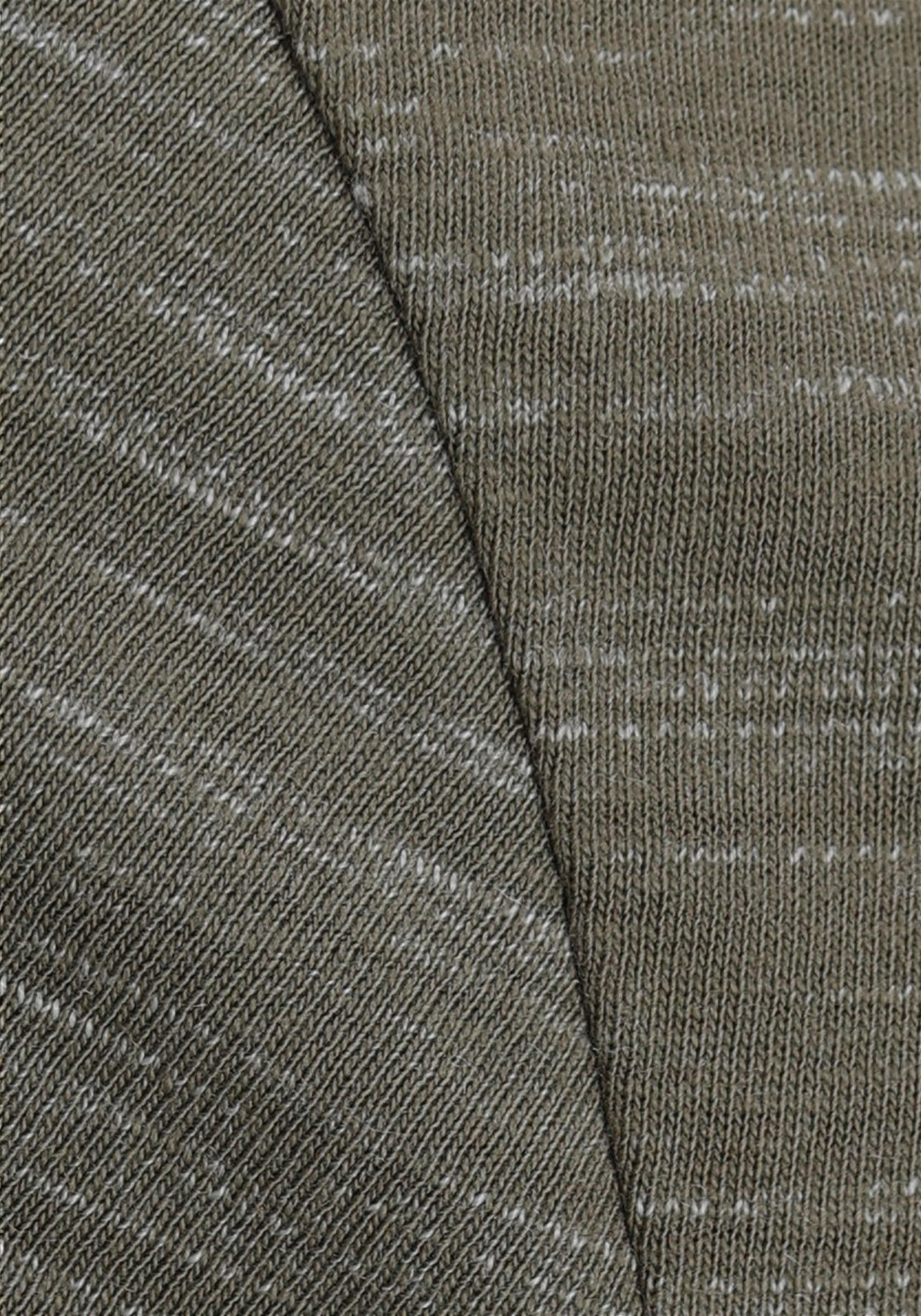 AJC T-Shirt, Kurzarm, Regular Fit, meliert, Rundhalsausschnitt