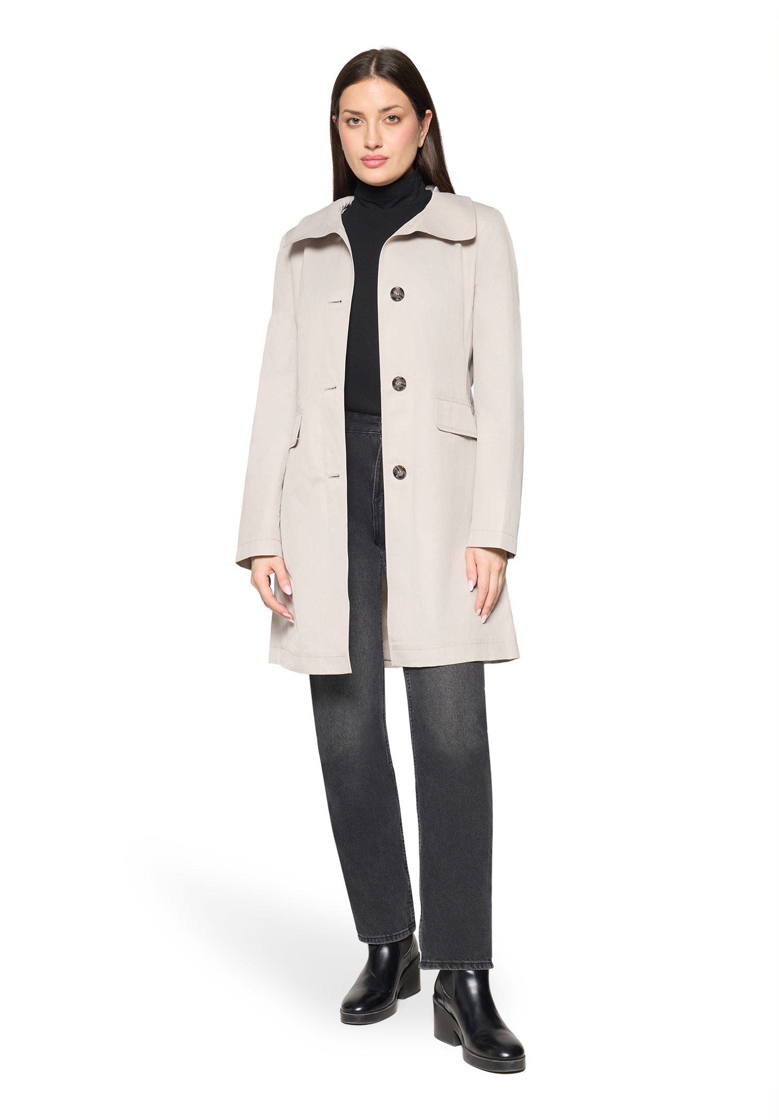 Gil Bret Outdoorjacke mit Stehkragen