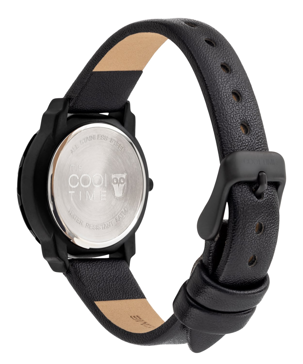 COOL TIME Quarzuhr »The Cool Classic Black« Armbanduhr, Kinderuhr, Junge, analog
