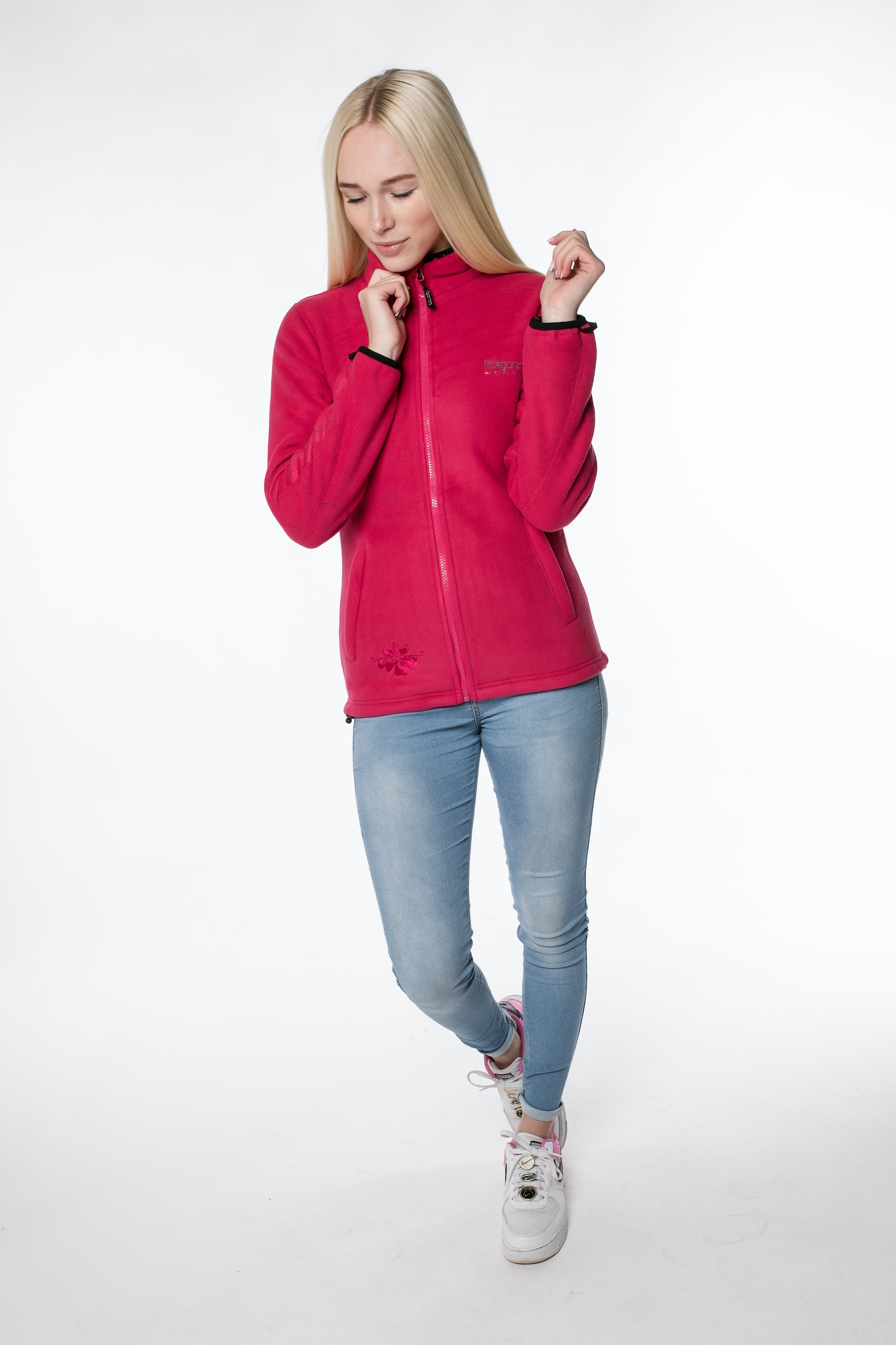DEPROC Active Fleecejacke »CAMBLY Lady« mit Teddy-Fleece, auch in Großen Größen erhältlich