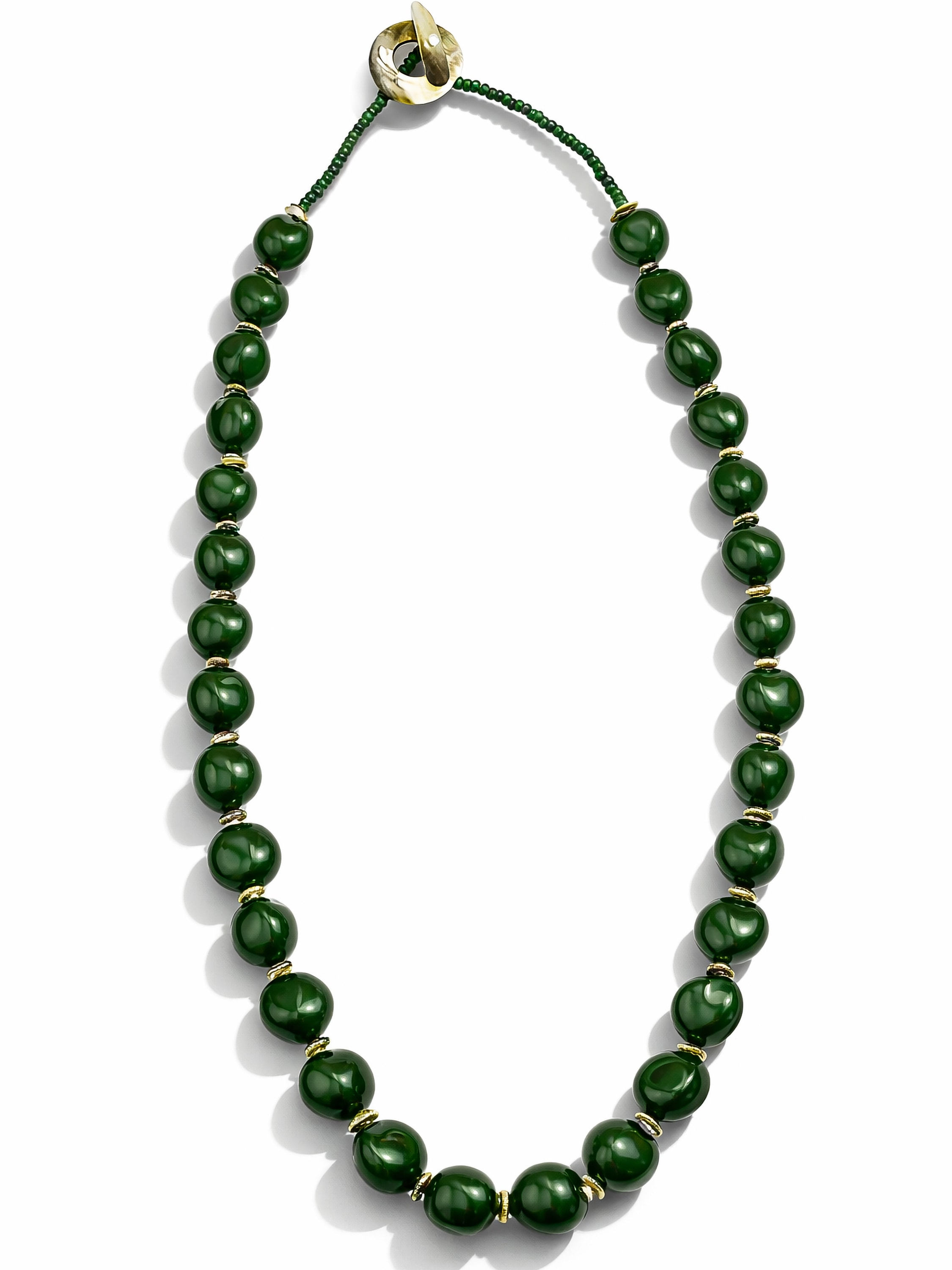 COLLEZIONE ALESSANDRO Lange Kette "Lumbang" mit echten Lumbangperlen günstig online kaufen