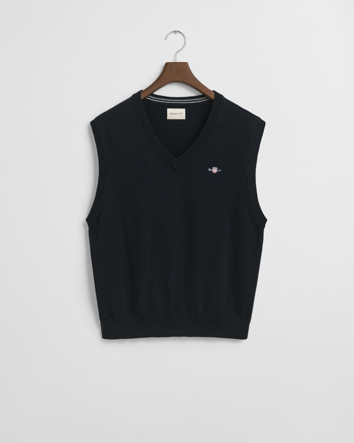 Gant Pullunder "CLASSIC COTTON VEST", V-Ausschnitt, regular fit günstig online kaufen