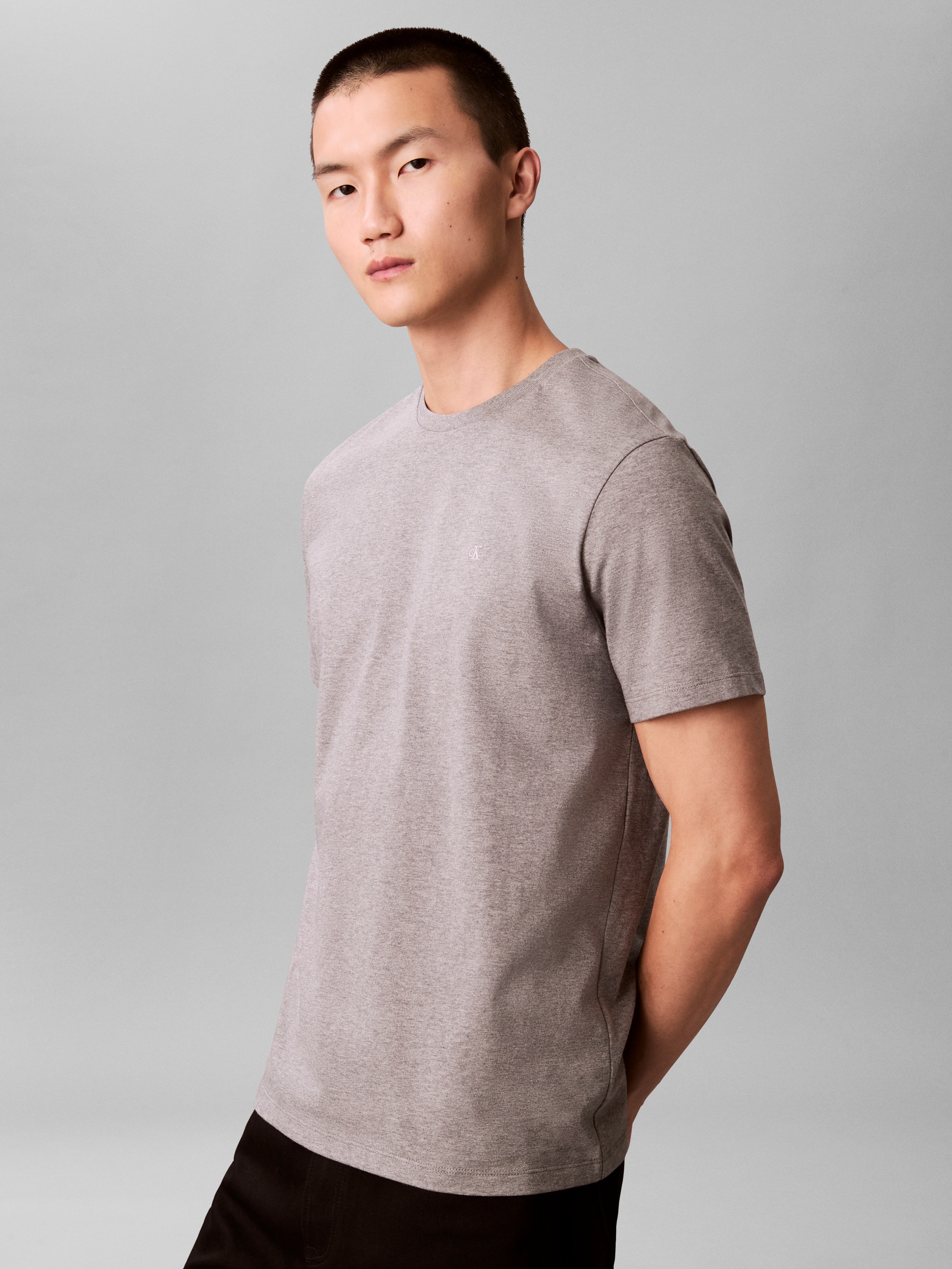 Calvin Klein Jeans T-Shirt »CLASSIC MONOGRAM« regular fit, Rundhalsausschnitt