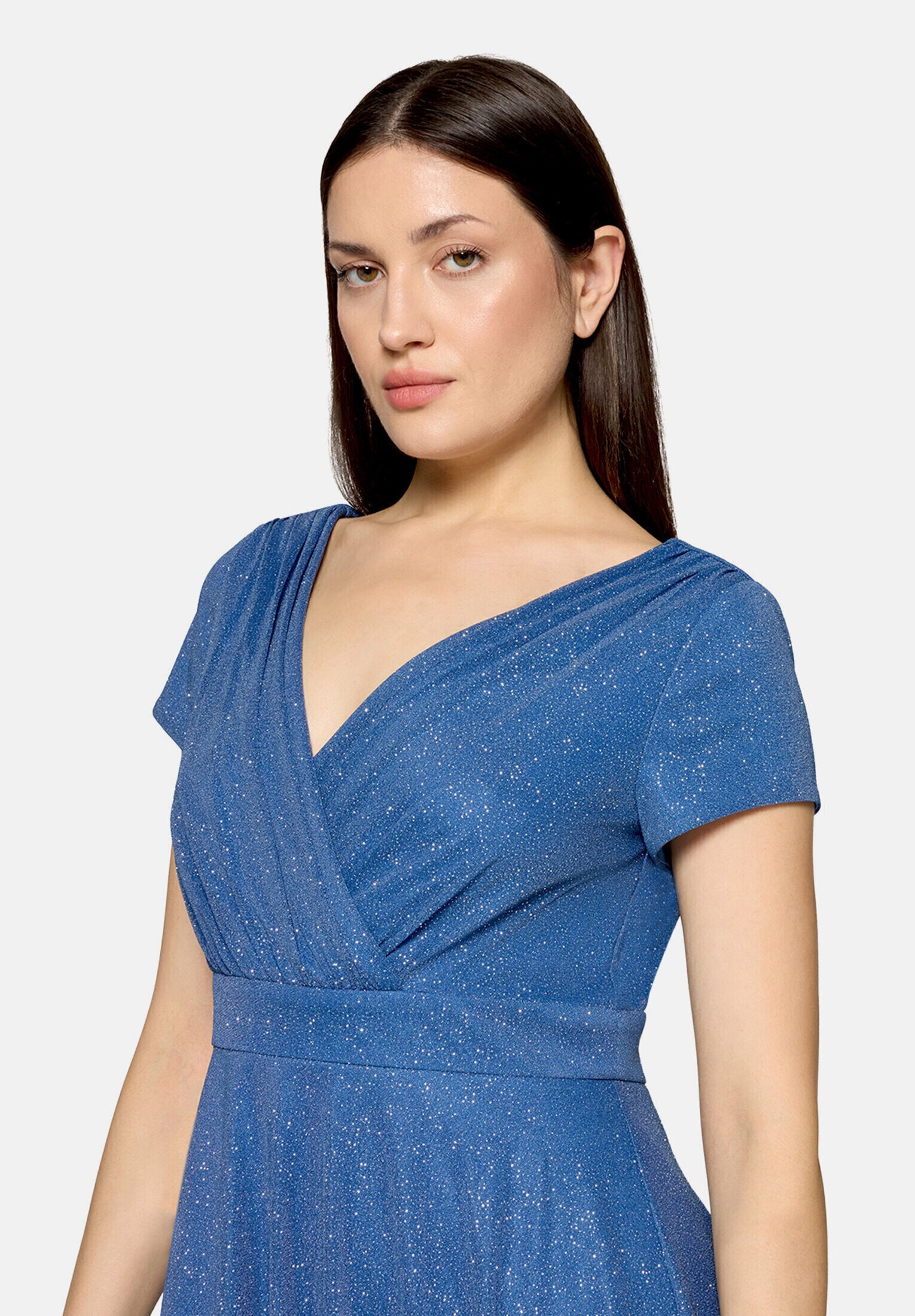 Vera Mont Cocktailkleid »Damen im Glitzer-Look« Ohne Tasche Stoff
