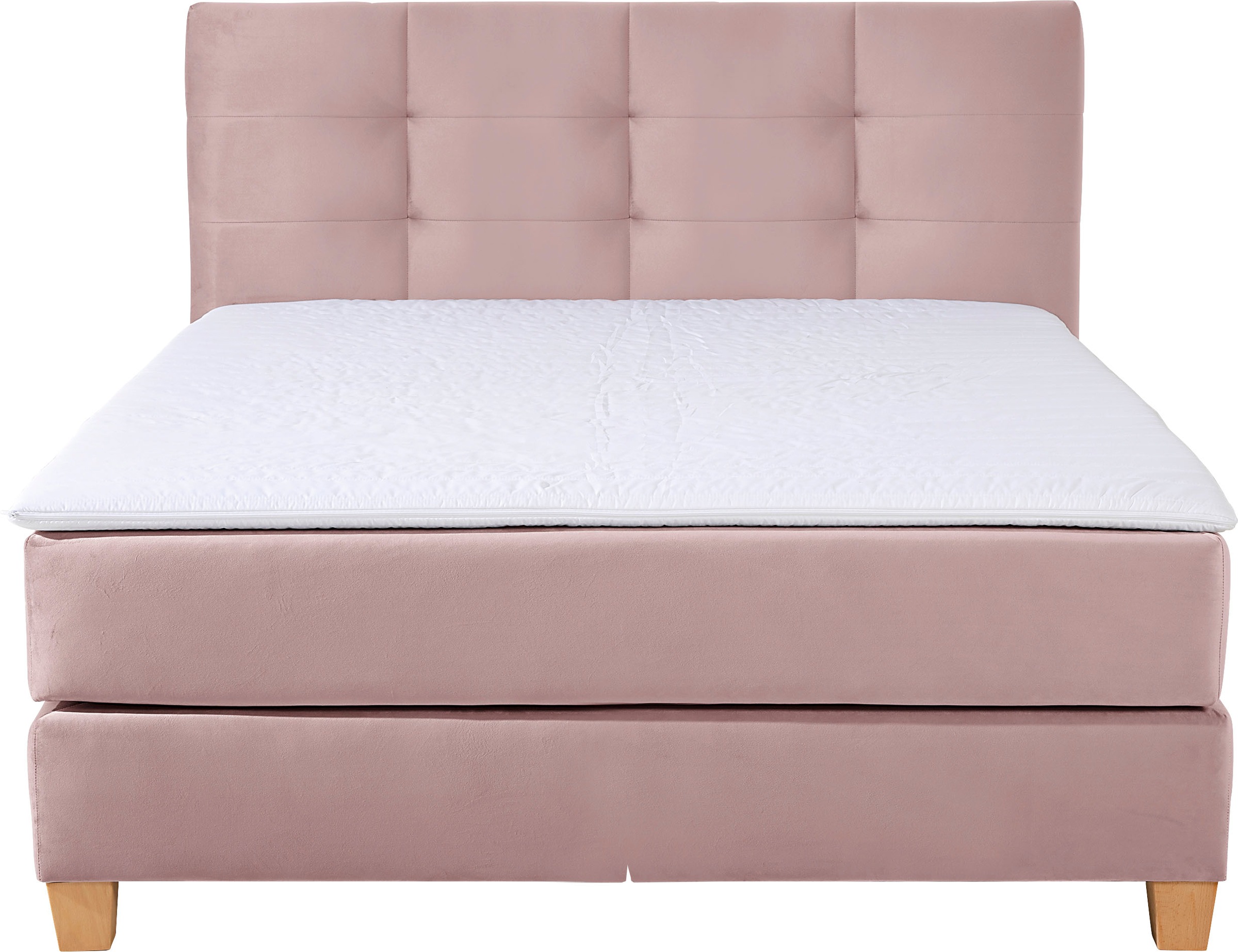 Home affaire Boxspringbett »Moulay«, inkl. Topper, in 3 Härtegraden, TFK auch in Härtegrad 4