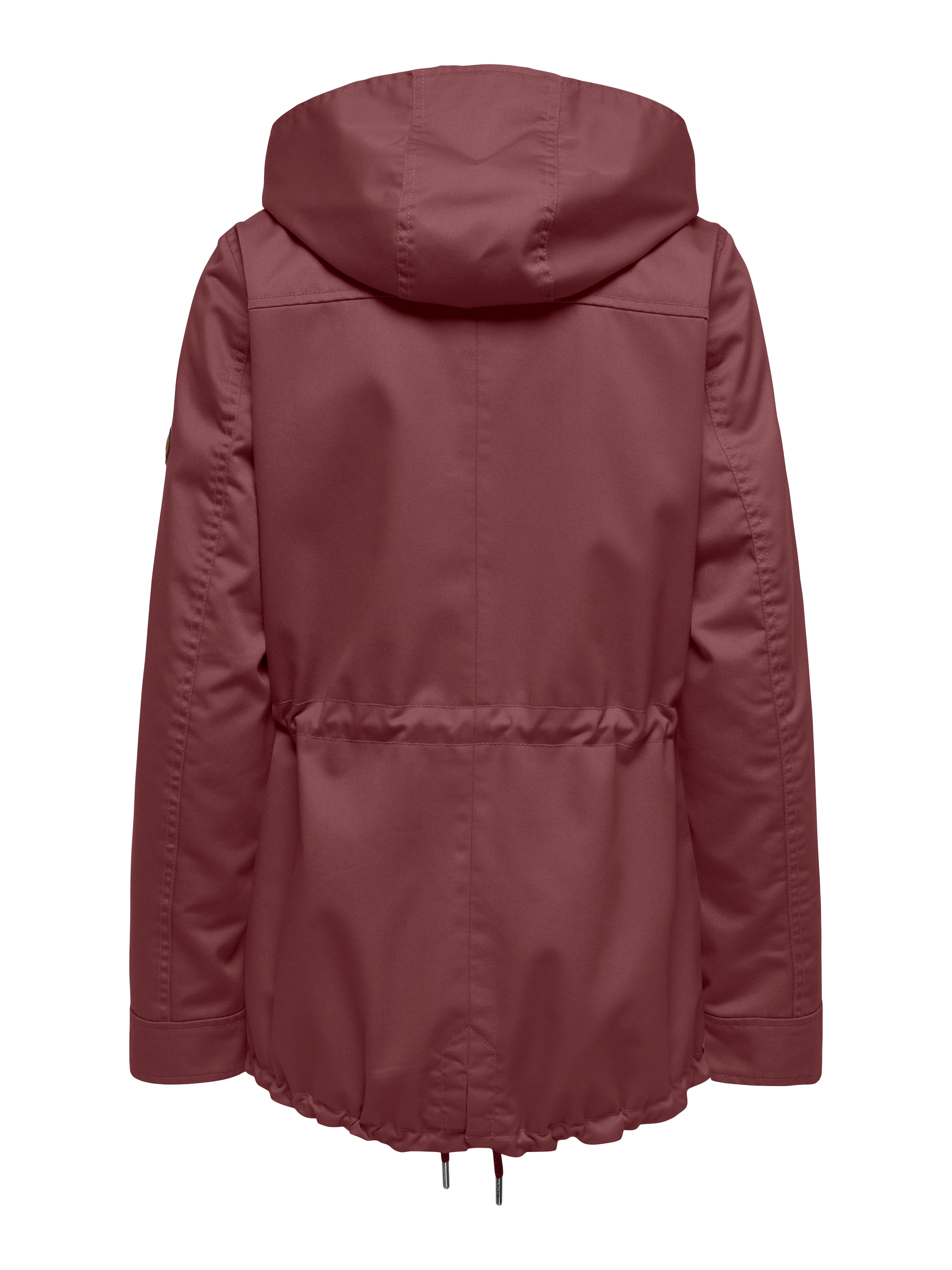 ONLY Parka »ONLLORCA LIFE CANVAS PARKA CC OTW« mit Kapuze mit Kordelzug in der Taille