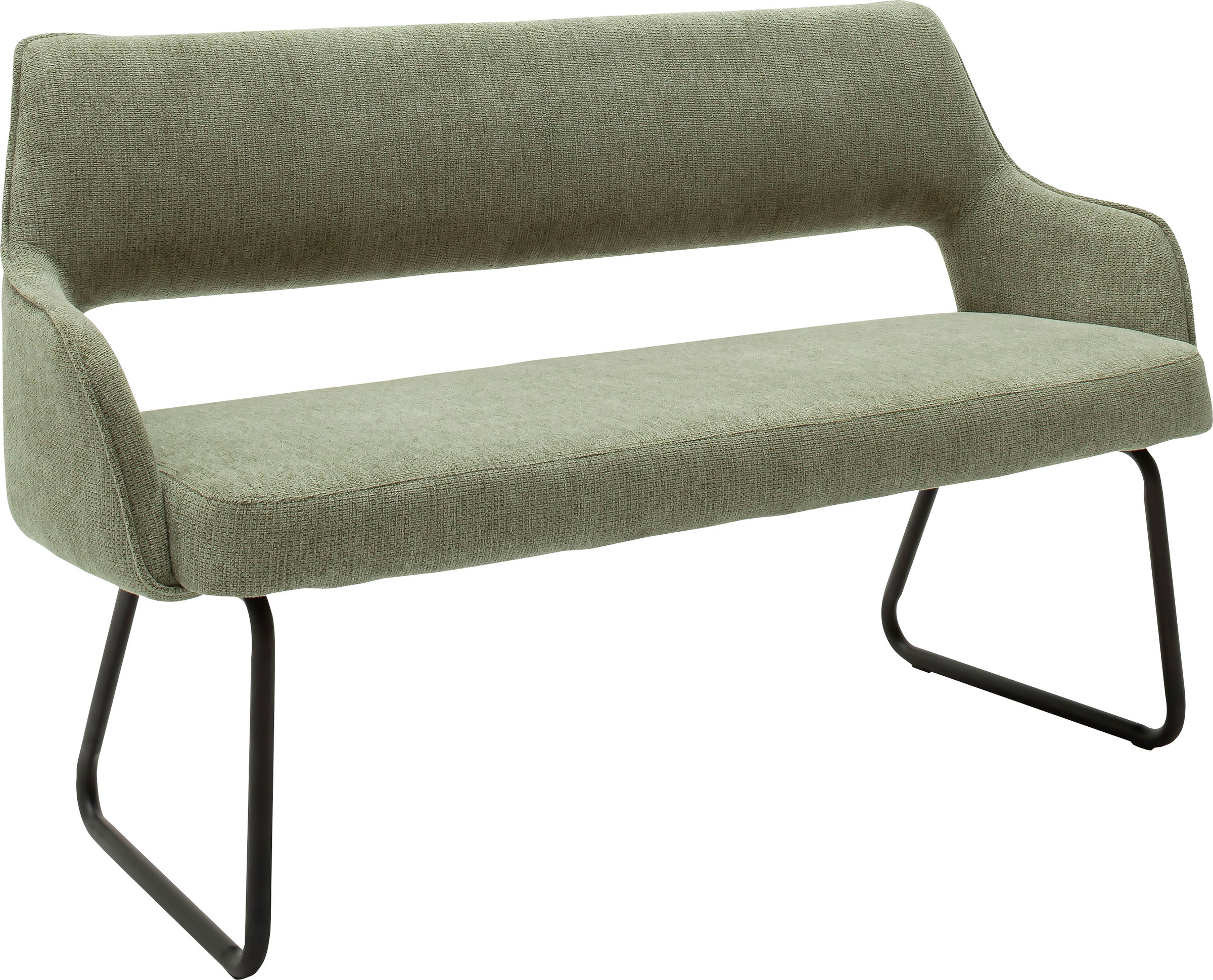 MCA furniture Polsterbank "Bangor" Sitzbank frei im Raum stellbar,Stoffbezu günstig online kaufen