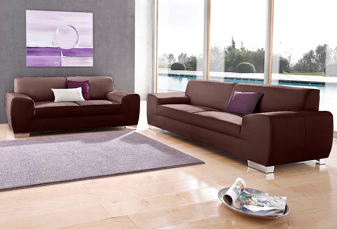 DOMO collection Polstergarnitur "Ricardo kubisch, modern und elegant, beque günstig online kaufen