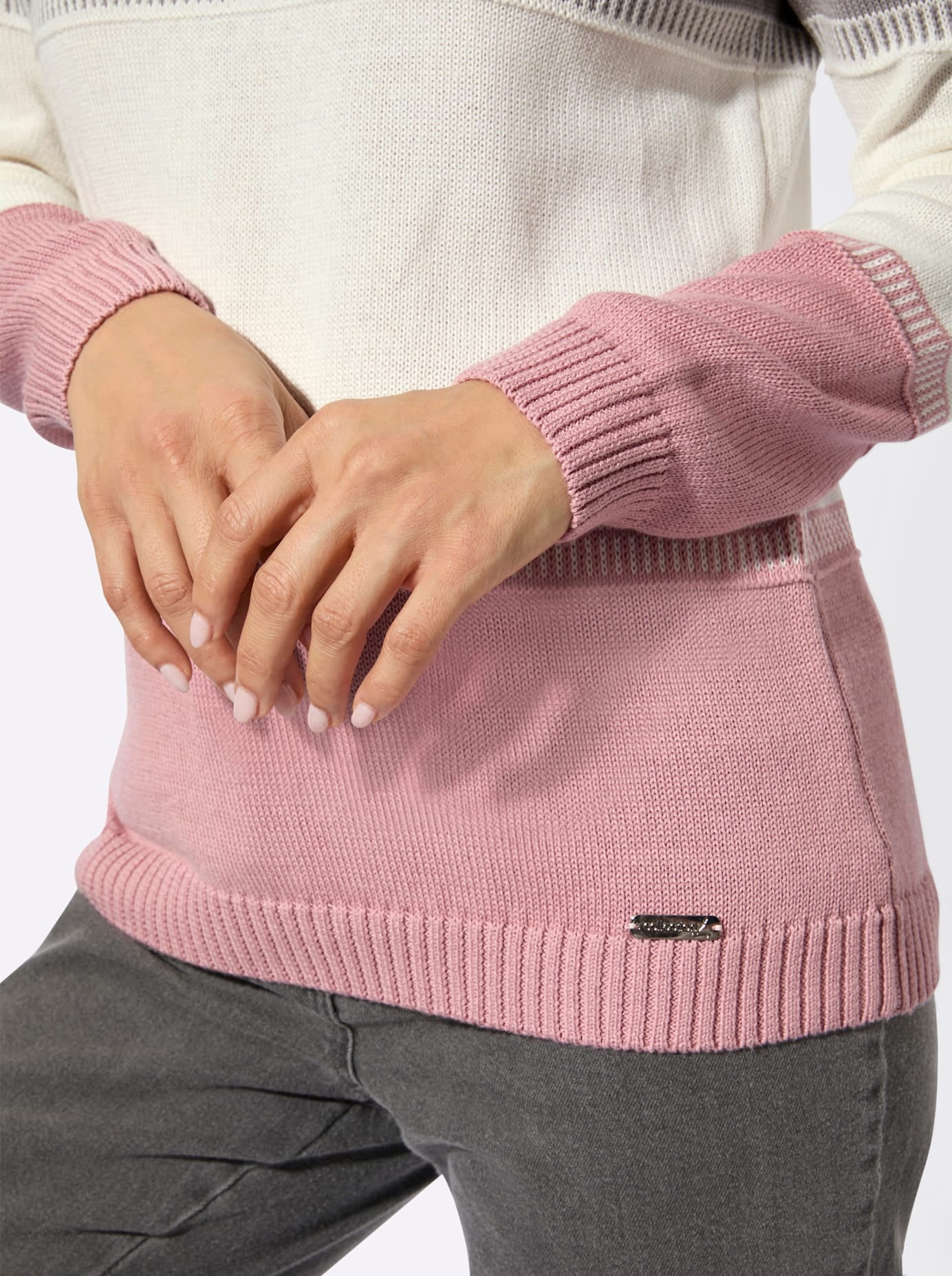 Casual Looks Strickpullover »Rundhals-Pullover«
