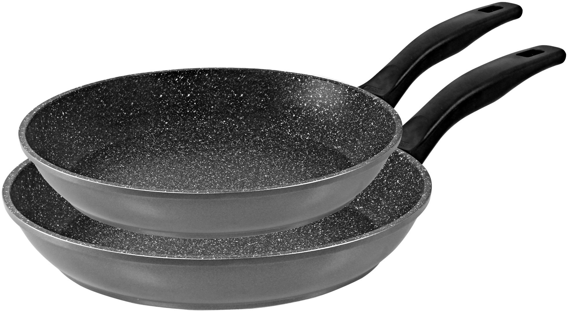 STONELINE Pfannen-Set Aluminiumguss Set, 1x Bratpfanne Ø 20 cm, 1x Schmorpf günstig online kaufen