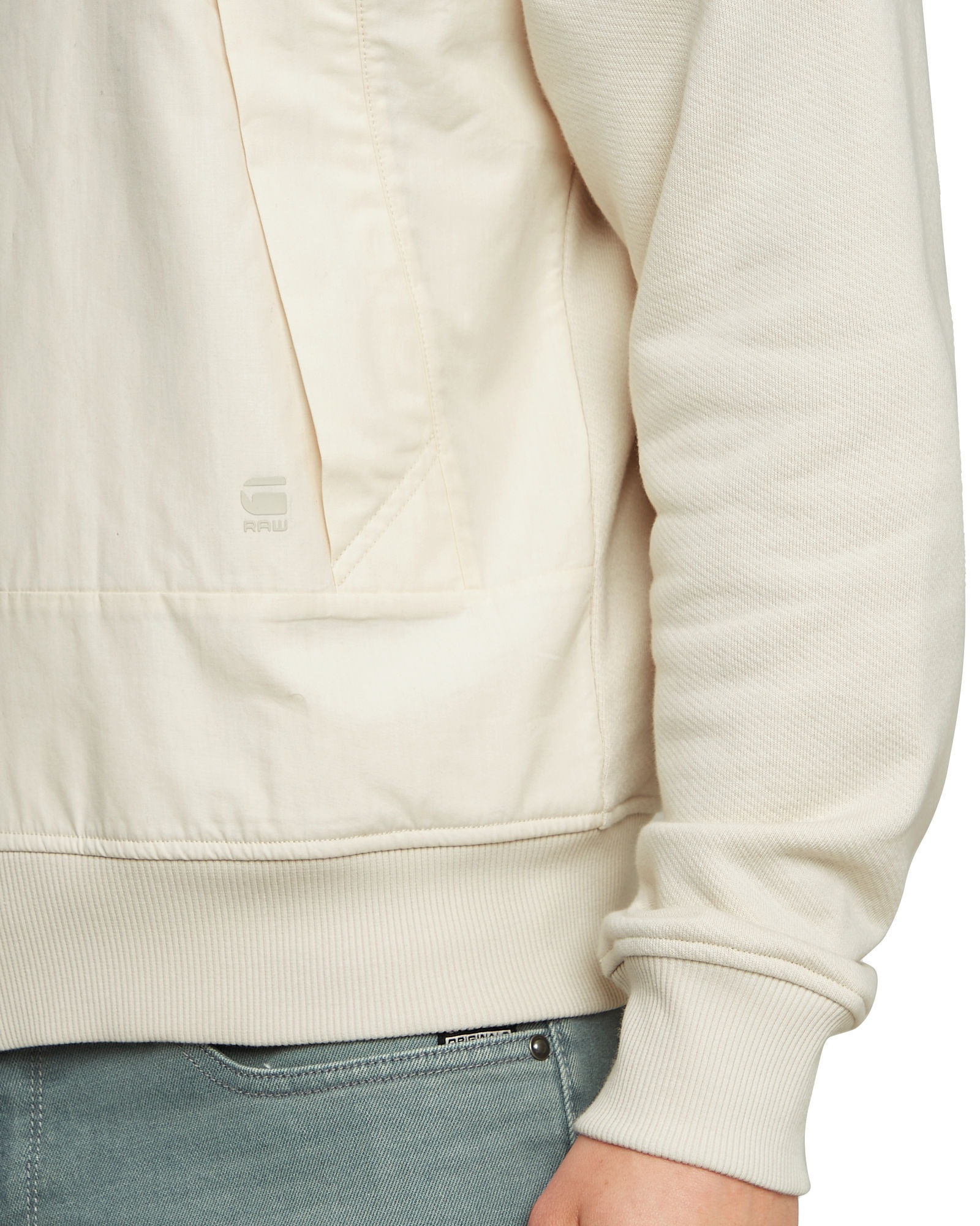 G-STAR Longpullover »Woven Mix Relaxed Sweatshirt«