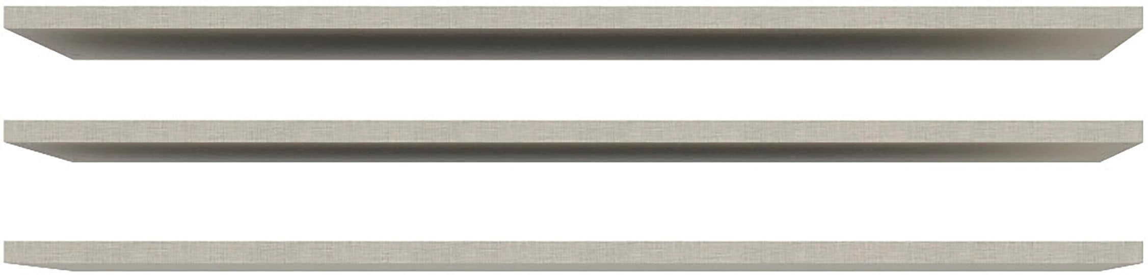 FORTE Einlegeboden, (3 St.), 3er Set Einlegeboden, variable Positionierung, Textilstruktur