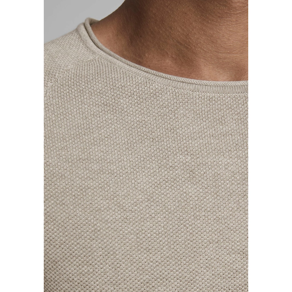 Jack & Jones Rundhalspullover »HILL KNIT«