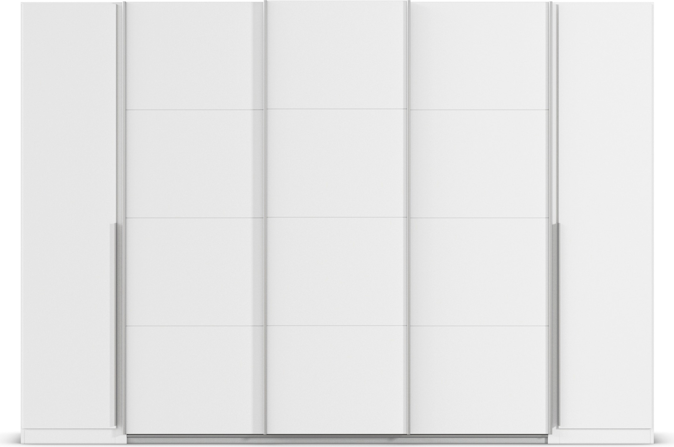 rauch Schwebetürenschrank »Agordo«, (im angesagten Mix aus Dreh- und Schwebetüren), optional mit Spiegel und zwei Griff-Farben MADE IN GERMANY