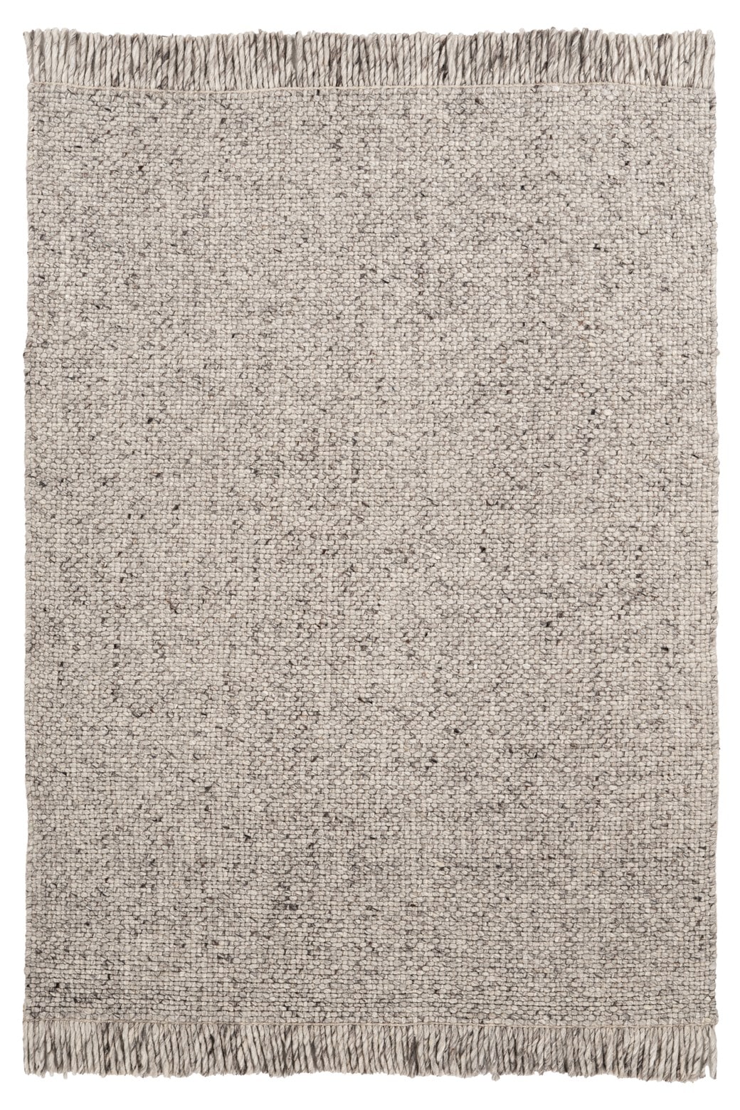 Kayoom Teppich "Pixy 525" rechteckig 15 mm Höhe Kurzflor, Handgewebt, Modernes Muster, Uni, Wolle, Viskose