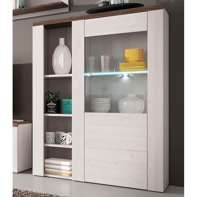 Vitrine, Höhe 145 cm mit Glaseinsatz online kaufen | BAUR