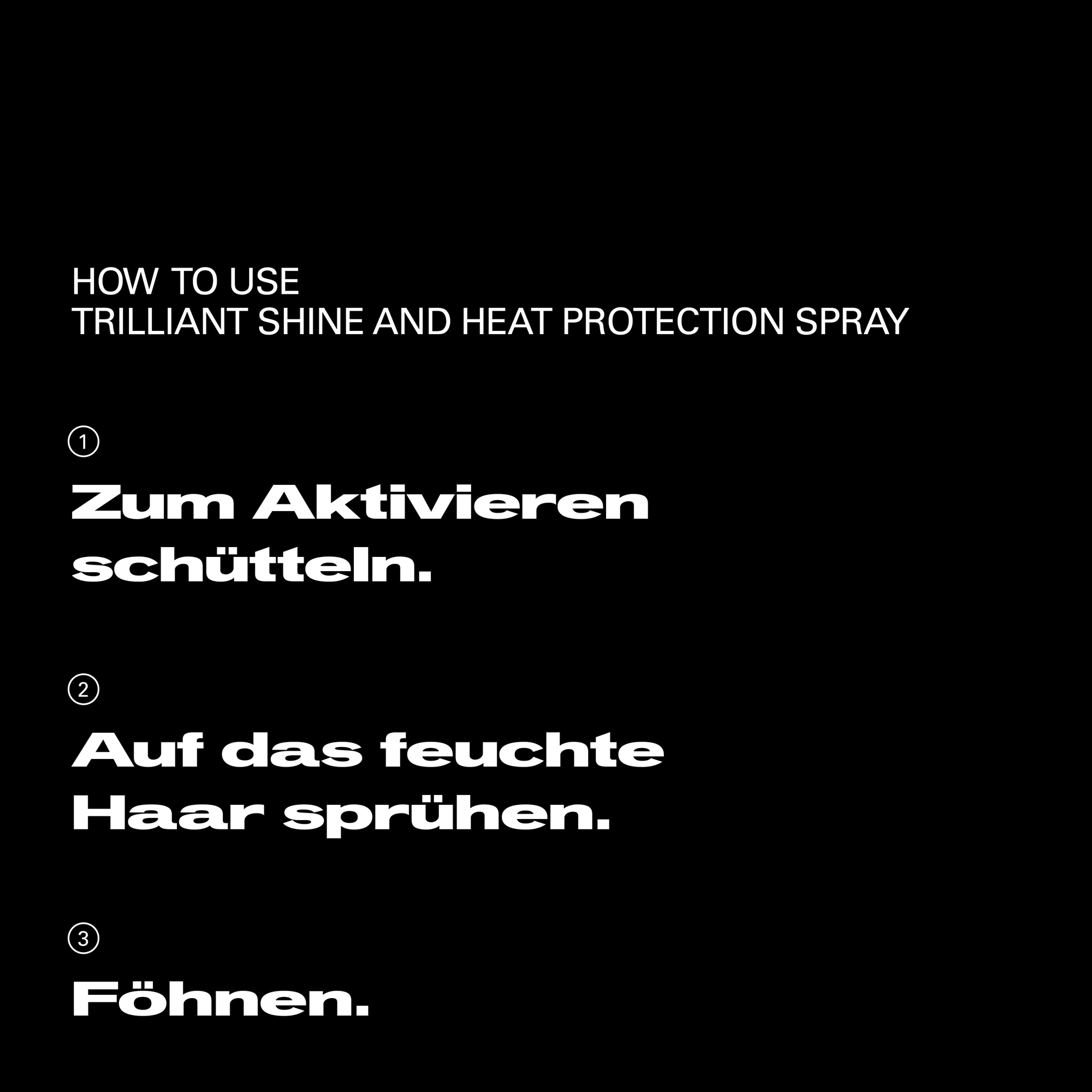 Sebastian Professional Haarpflege-Spray »Trilliant« für glanzloses Haar, gegen Frizz, glättende Formel