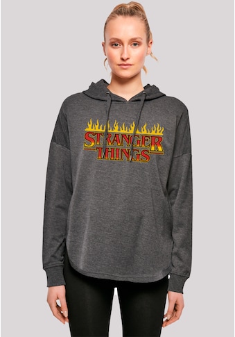 Kapuzenpullover »Stranger Things Fire Logo Men Netflix TV Series«