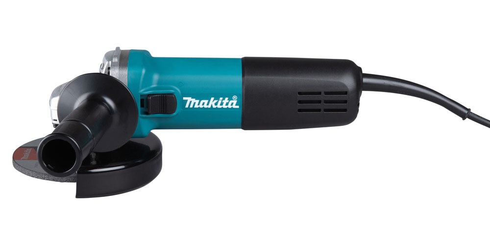 Makita Winkelschleifer »9558HNRG, 125mm, 840W, 11.000 min⁻¹« Kompaktes Gerät zum Schneiden und Schleifen mit Wiederanlaufschutz