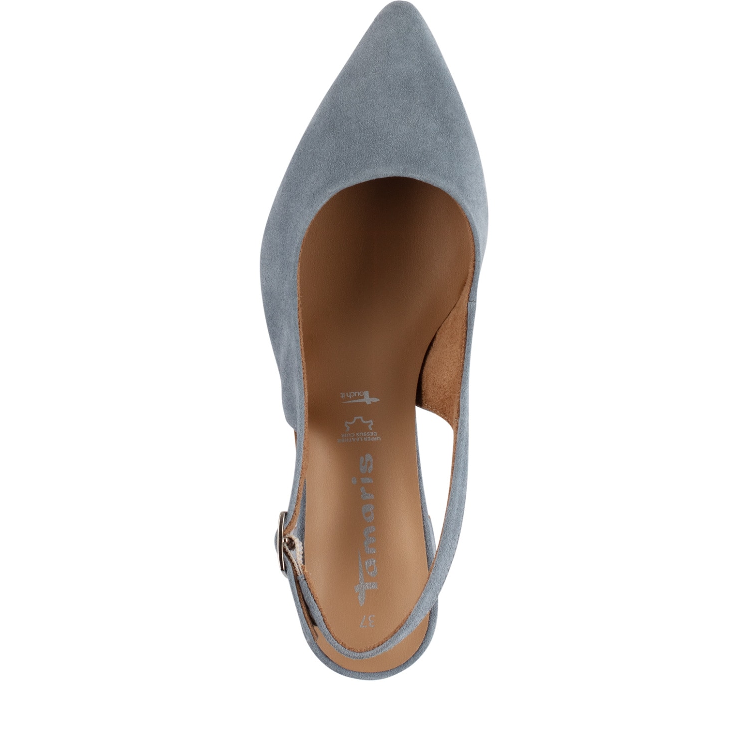 Tamaris Slingpumps  , Blockabsatz, Abendschuh, Sommerschuh mit verstellbarem Riemchen