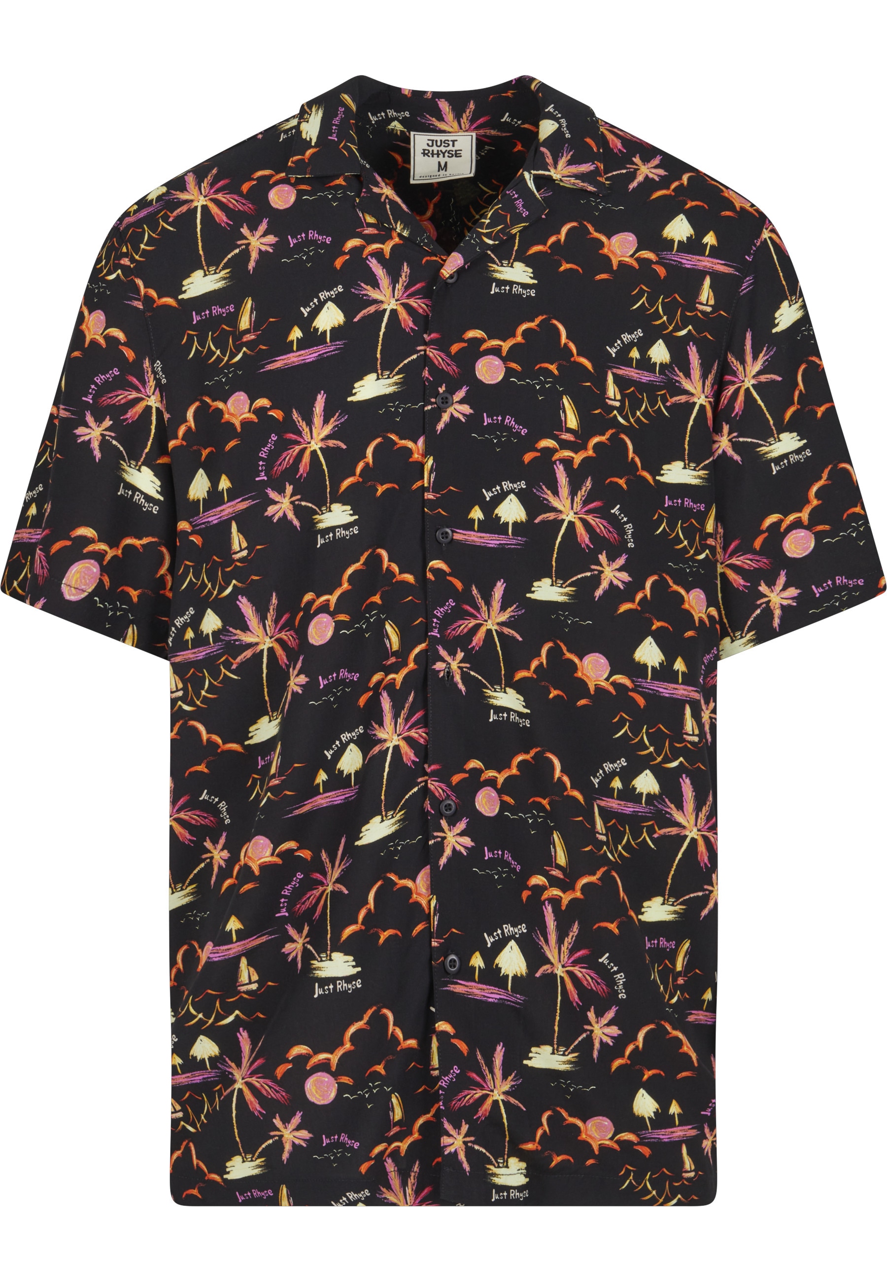 Just Rhyse Langarmhemd "Just Rhyse Herren Just Rhyse Shirt Waikiki" 1 Stk.