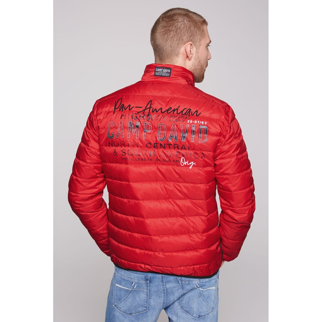 CAMP DAVID Outdoorjacke, ohne Kapuze