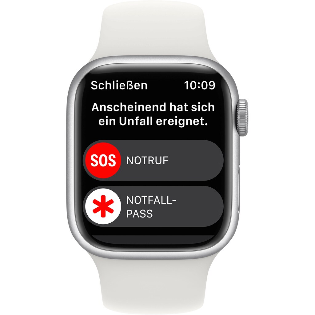 Apple Watch »Watch Series 8 GPS + Cellular 41mm«, (Die Zukunft der Gesundheit. Am Handgelenk.)