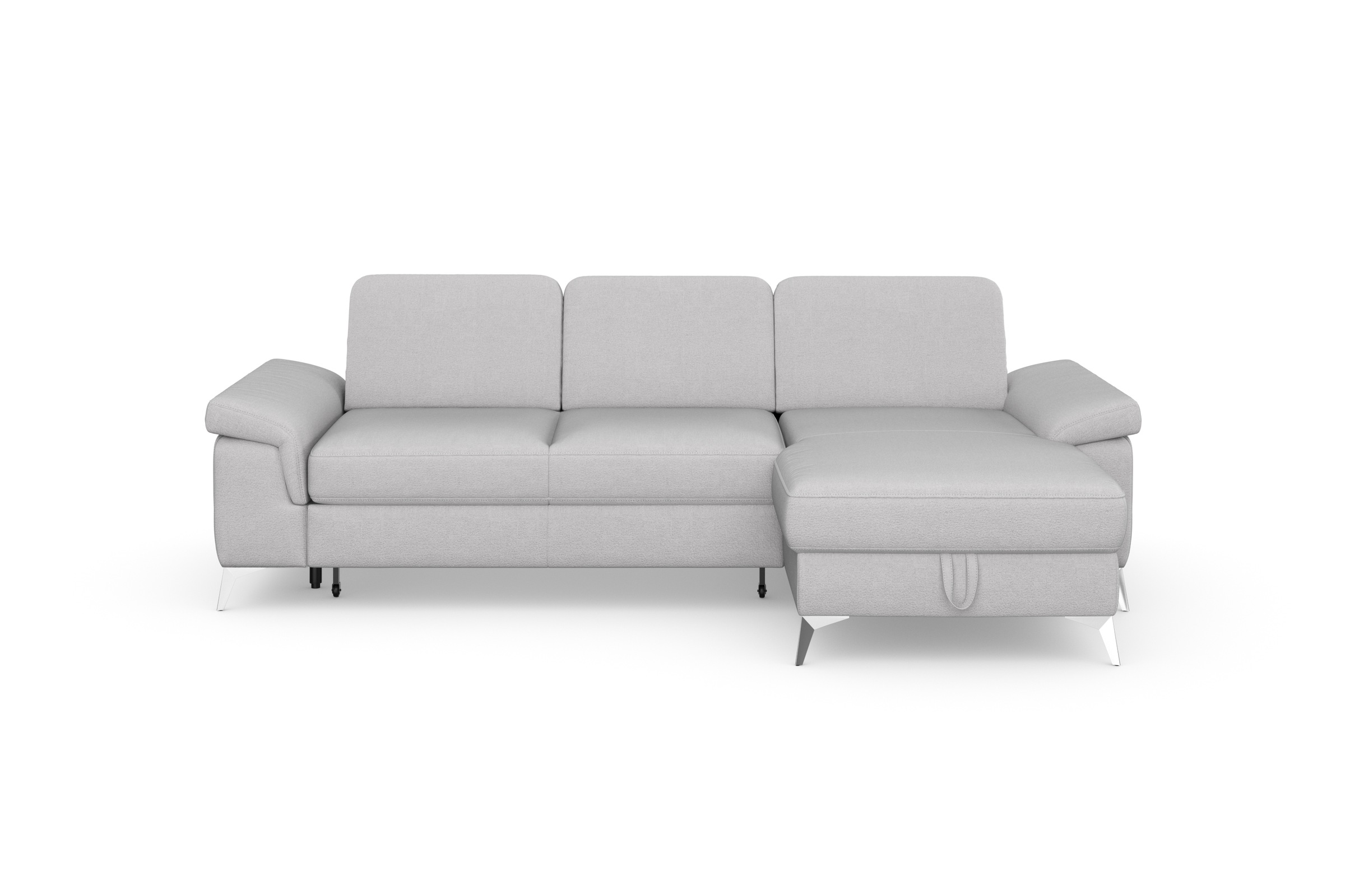 sit&more Ecksofa "Padua L-Form", inklusive Sitztiefenverstellung, Armteilfu günstig online kaufen