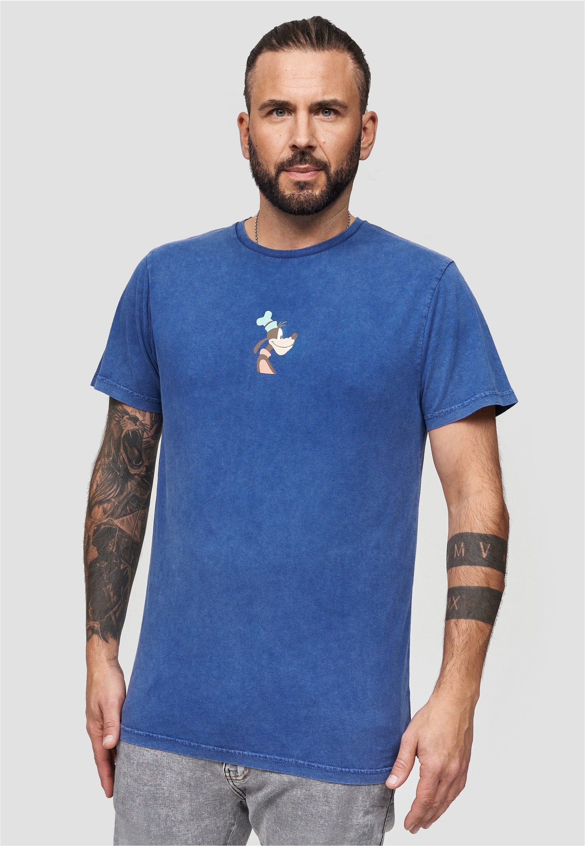 Recovered T-Shirt »Disney Goofy Side Profile«, im zeitlosen Design