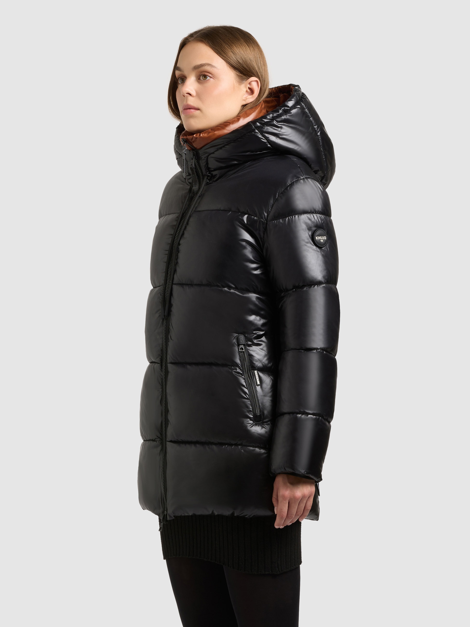 khujo Steppjacke »DASHA«, mit Kapuze
