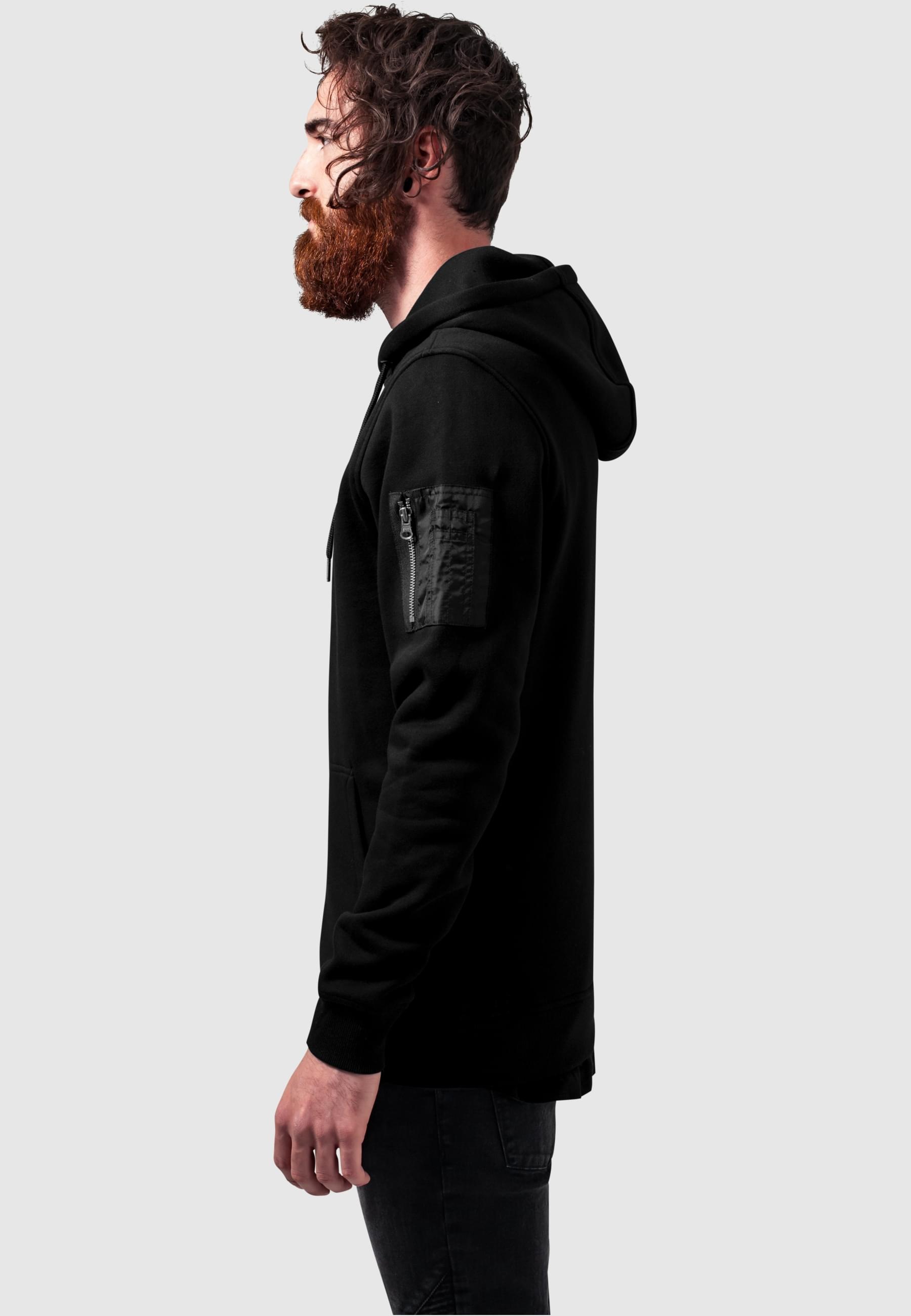 URBAN CLASSICS Sweatshirt »Urban Classics Herren Sweat Bomber Hoody«, (1 tlg.)