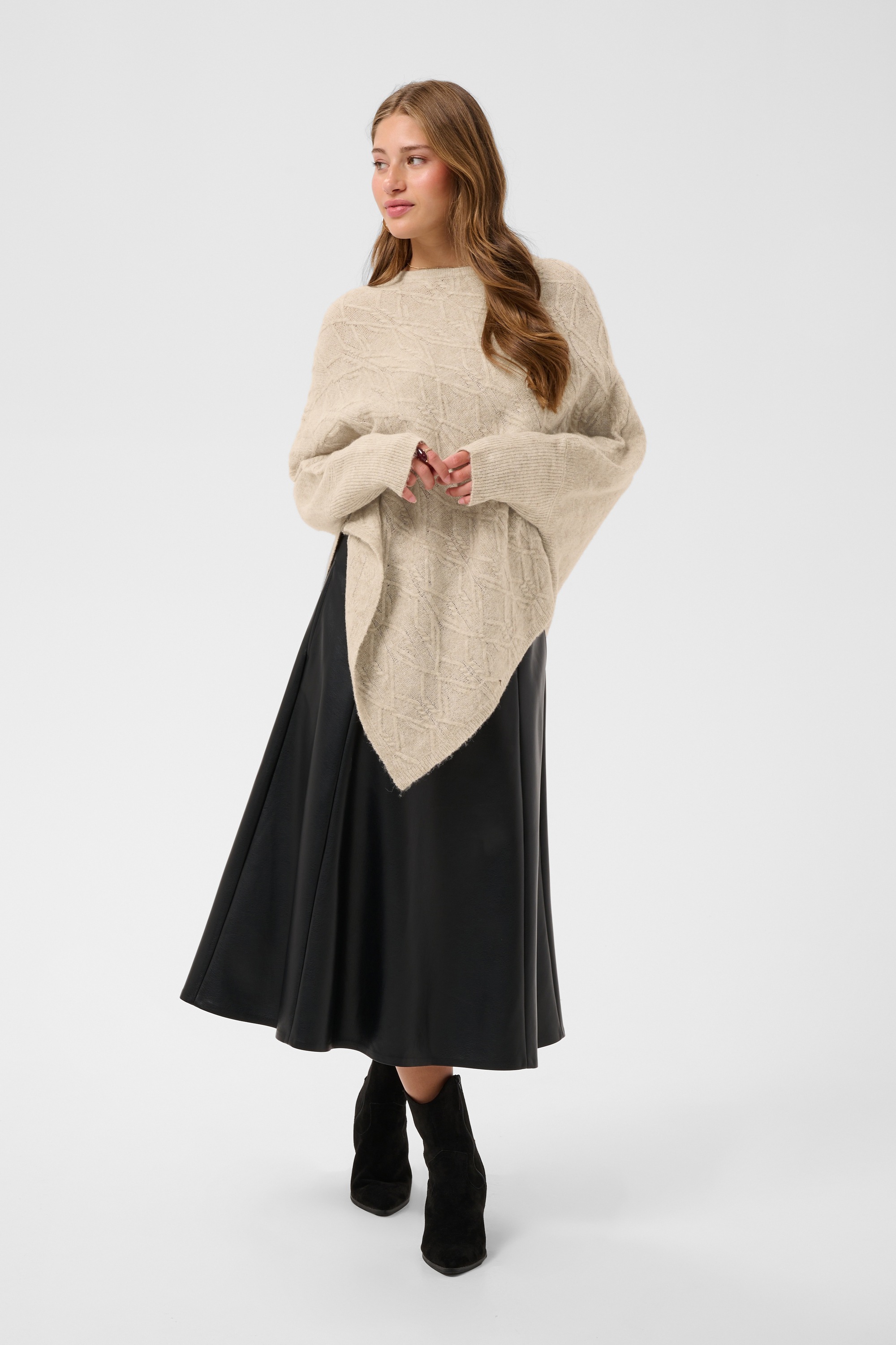 Cream Strickponcho »Damen Poncho CRElsie«