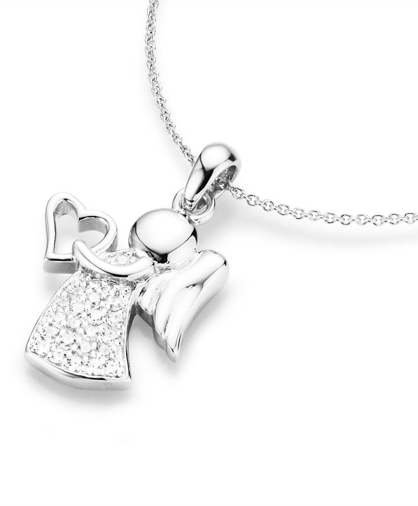 Kette mit Anhänger »Schmuck Geschenk Silber 925 Halsschmuck Halskette Ankerkette...