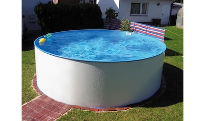 Clear Pool Rundpool, (Set), 7-tlg., Sandfilter SF122, ØxHöhe: 350x120 cm kaufen