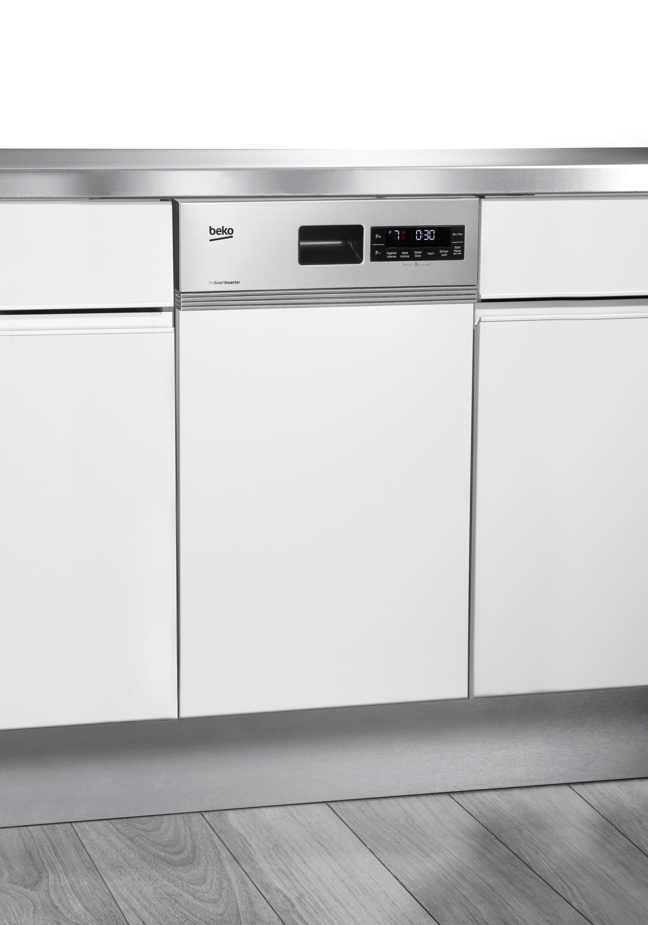 BEKO teilintegrierbarer Geschirrspüler »BDSS28040XQ 7686101635«, 10 Maßgedecke, SelfDry