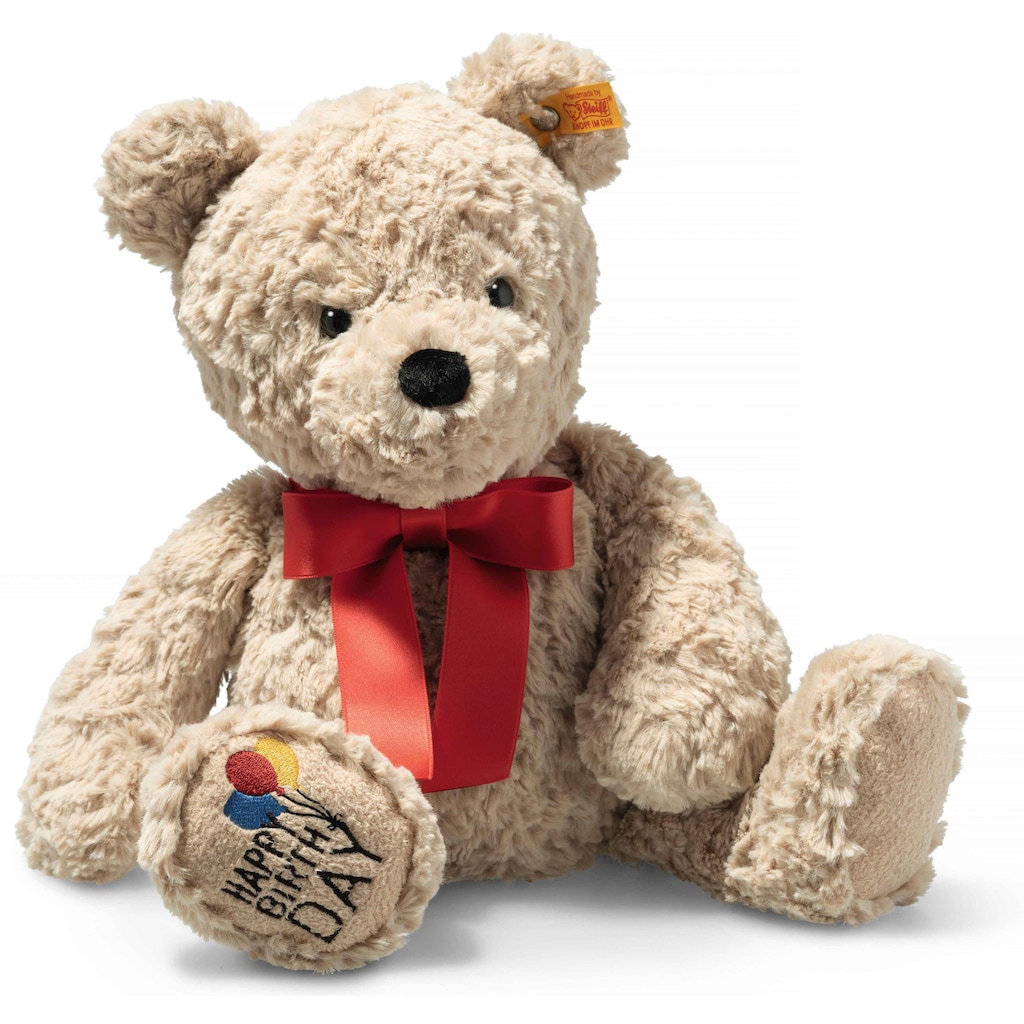 Steiff Kuscheltier »Soft Cuddly Friends Jimmy Teddybär – Happy Birthday«