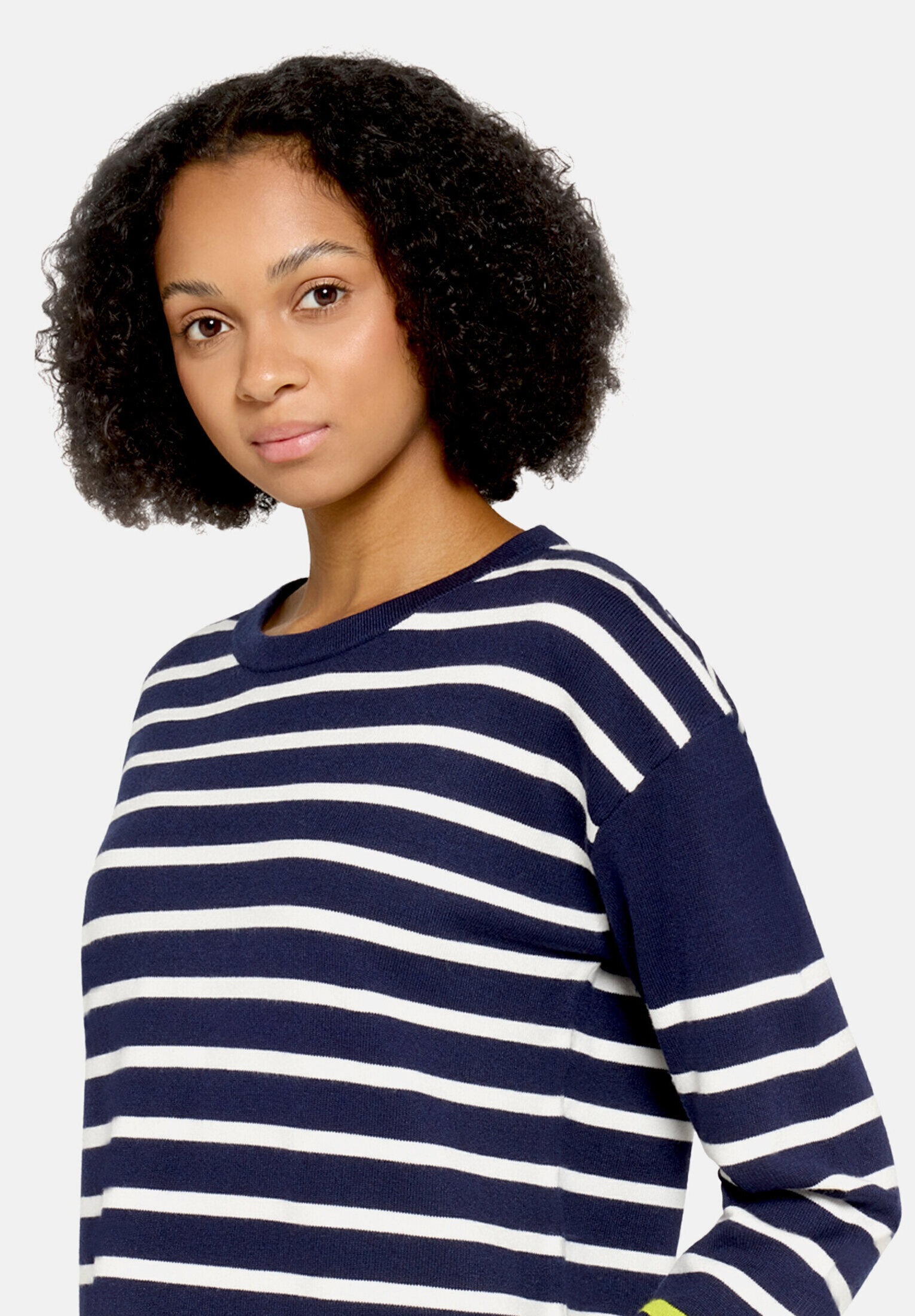 Cartoon Strickpullover »Damen mit Rundhalsausschnitt« 1 tlg.