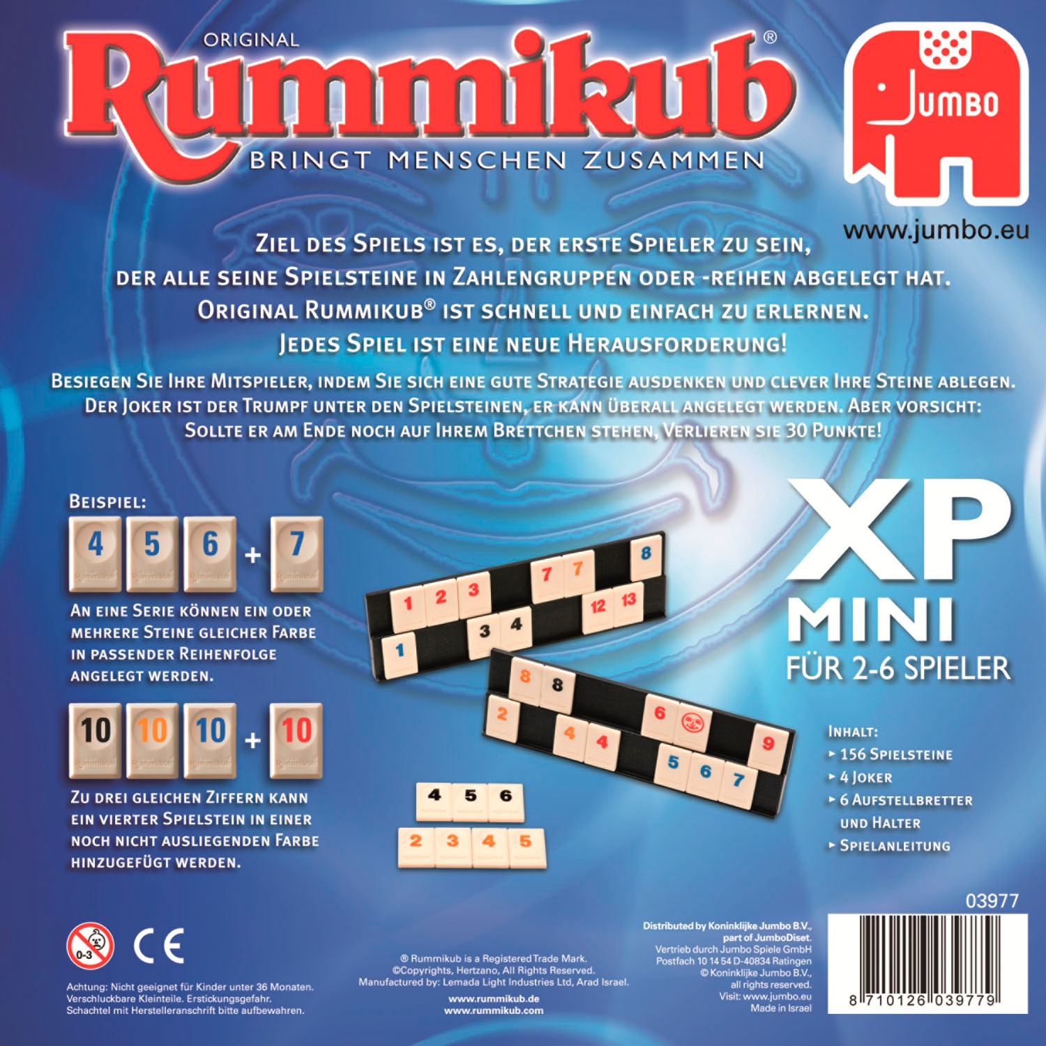 JUMBO Spiel »Rummikub XP Mini«