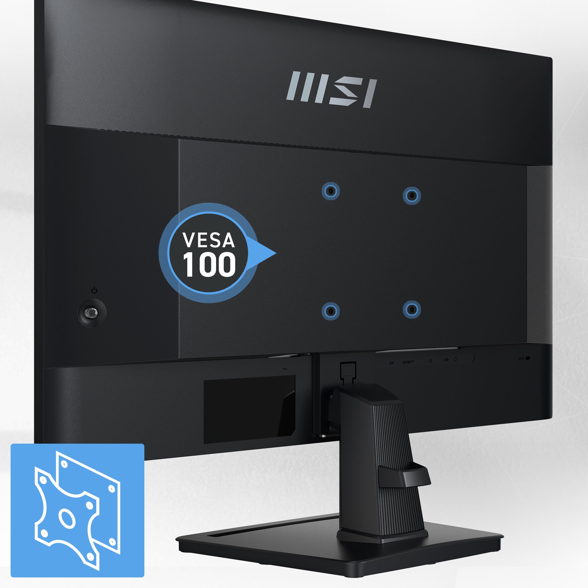 MSI LED-Monitor »PRO MP245G«, 60,5 cm/24 Zoll, 1920 x 1080 px, Full HD, 1 ms Reaktionszeit, 100 Hz, neigbar, 3 Jahre Herstellergarantie
