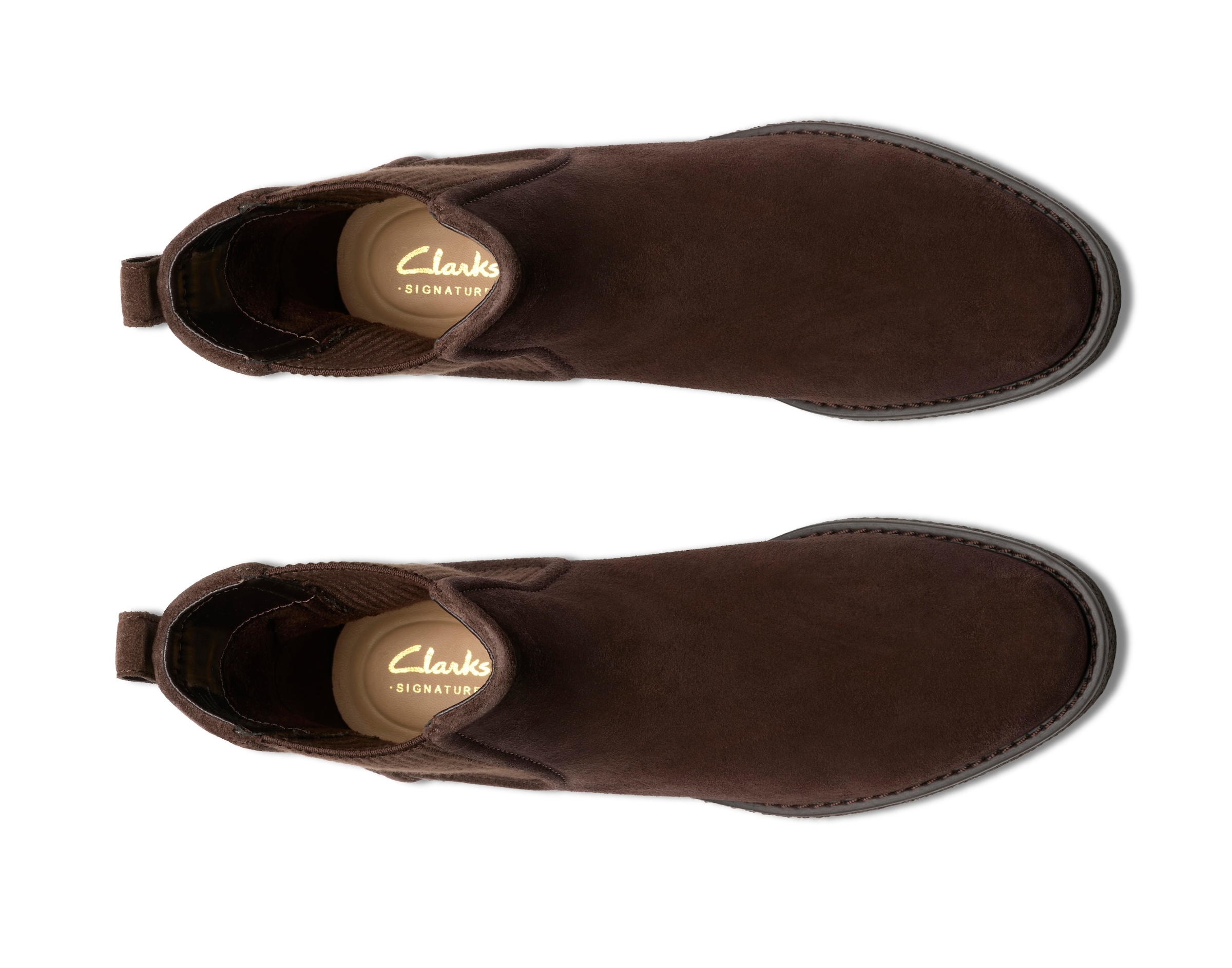 Clarks Chelseaboots »Nella Top«  Stiefelette mit weicher Lederinnensohle