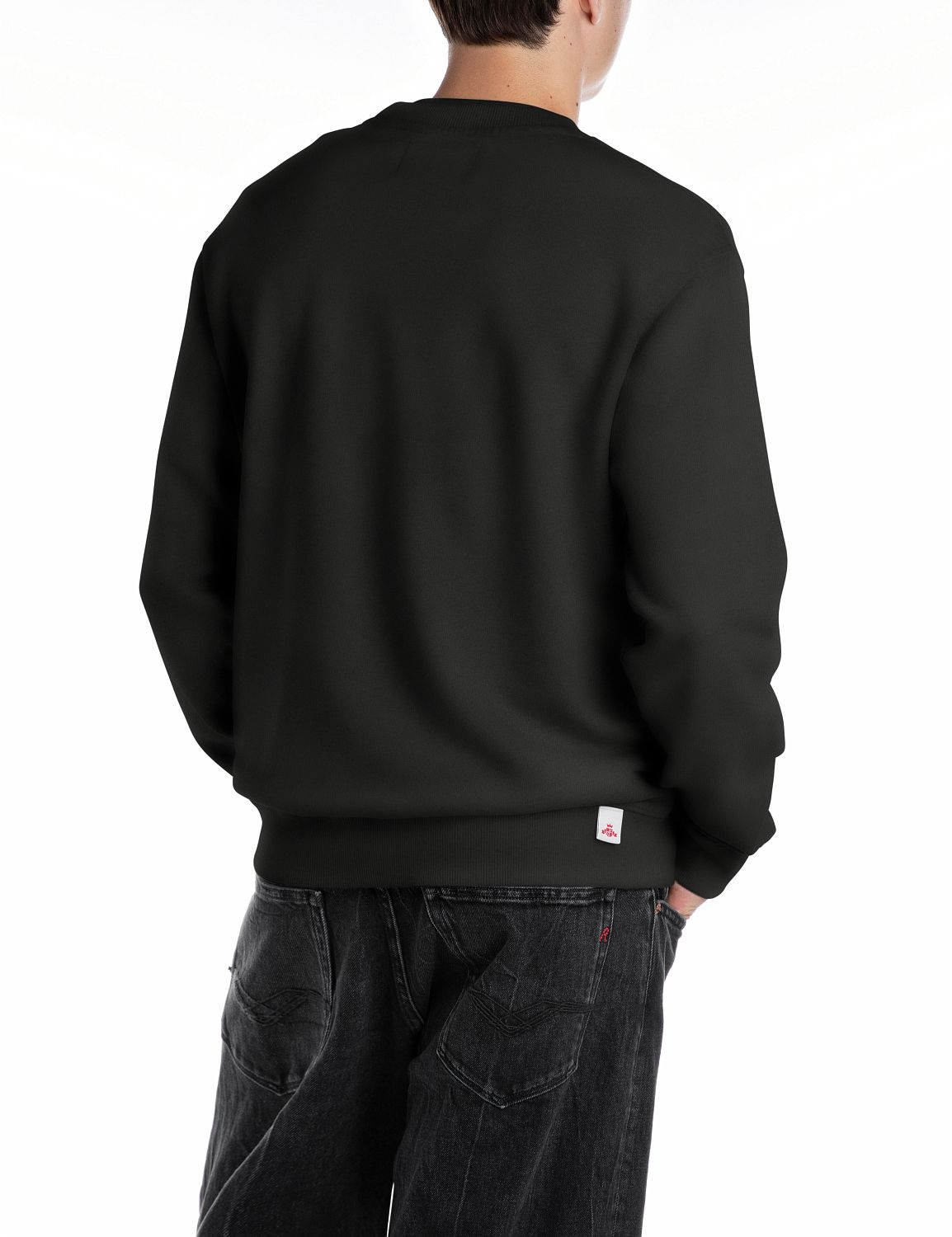 Replay Sweatshirt, mit Stickerei auf der Brust